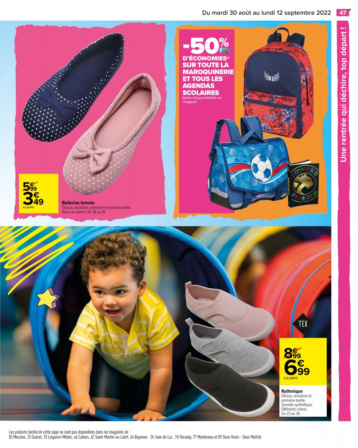 Catalogue Carrefour Hypermarchés - 30/08/2022 - 12/09/2022. Page 47