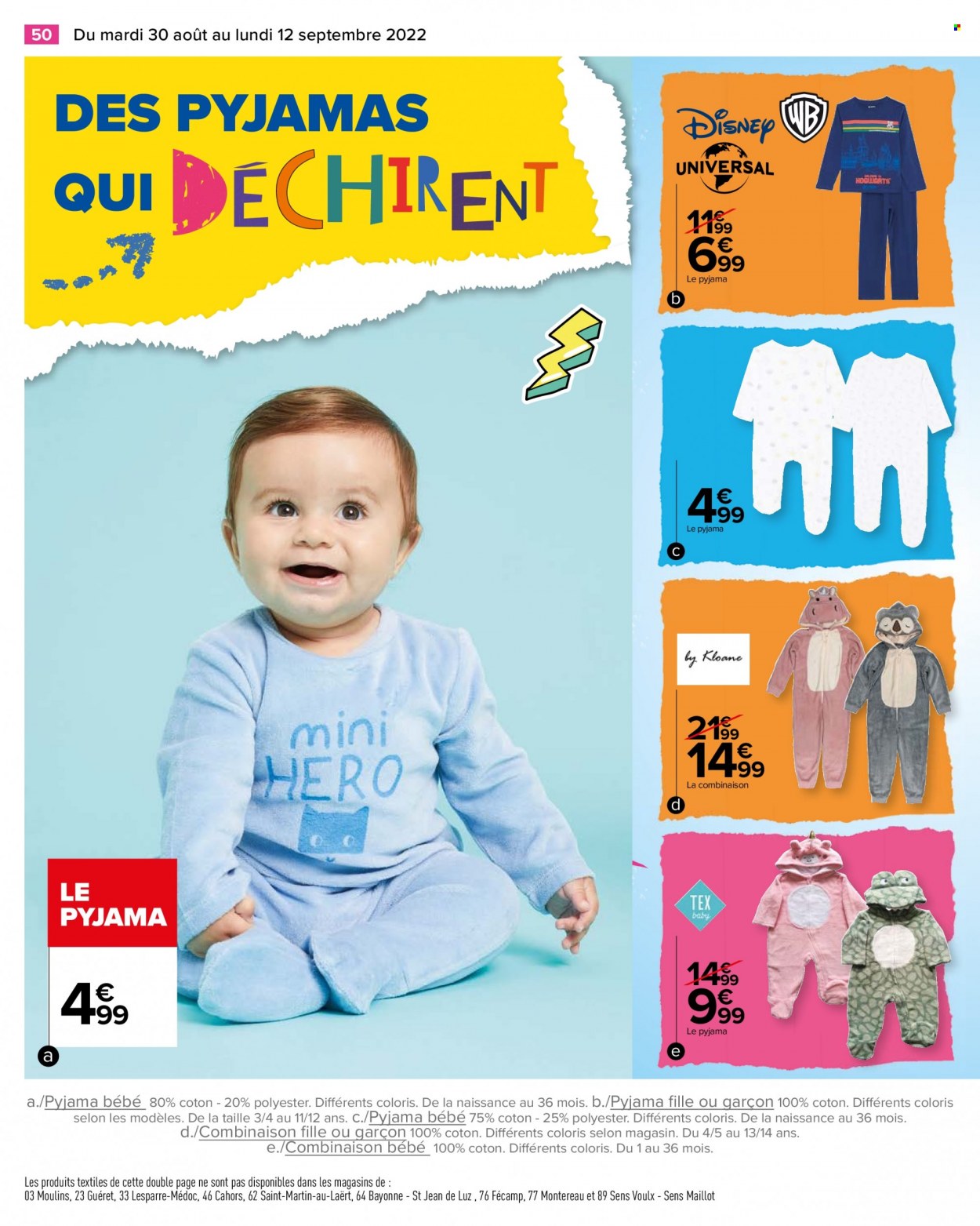 Catalogue Carrefour Hypermarchés - 30/08/2022 - 12/09/2022. Page 50
