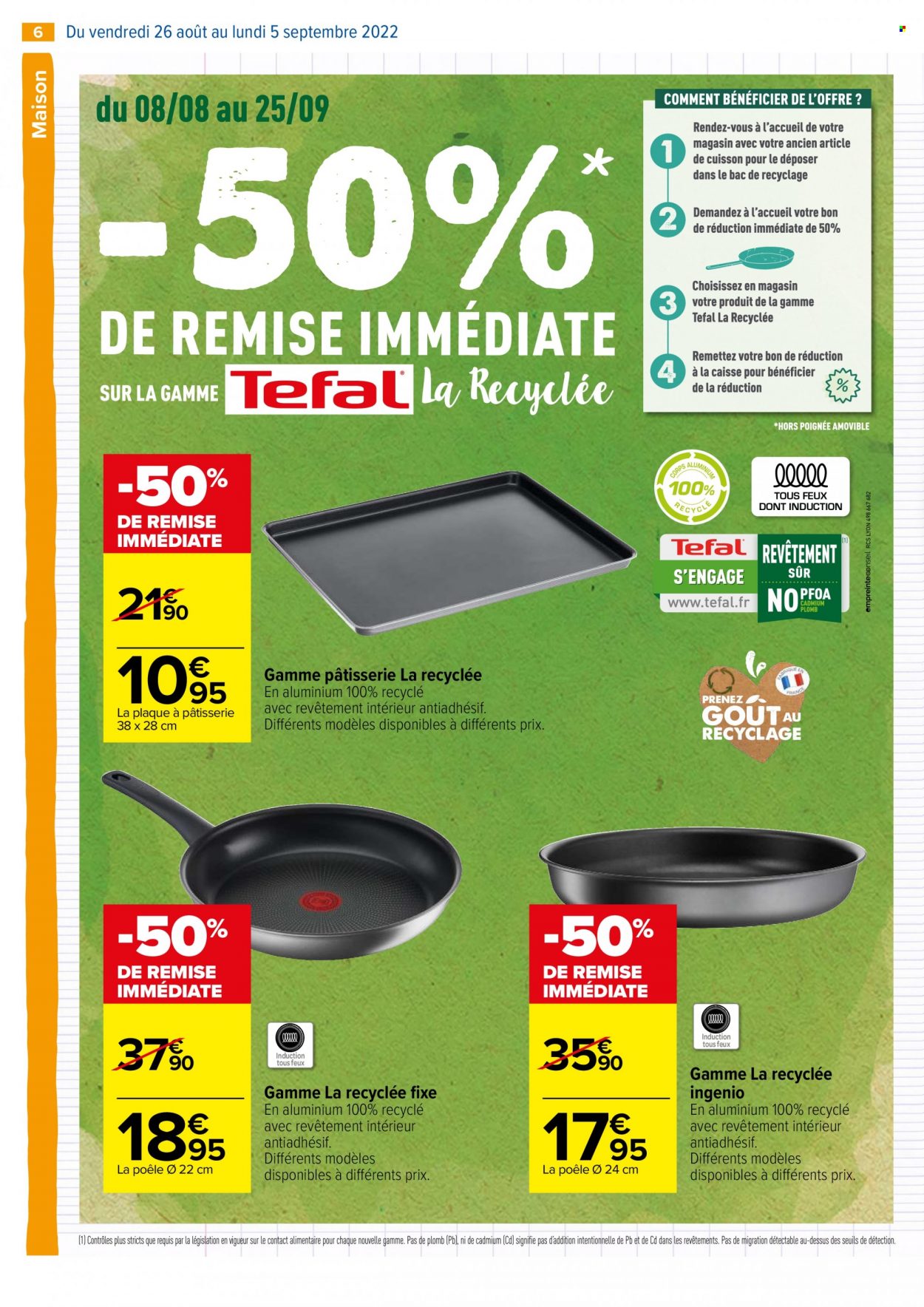 Catalogue Carrefour Hypermarchés - 26/08/2022 - 05/09/2022. Page 6