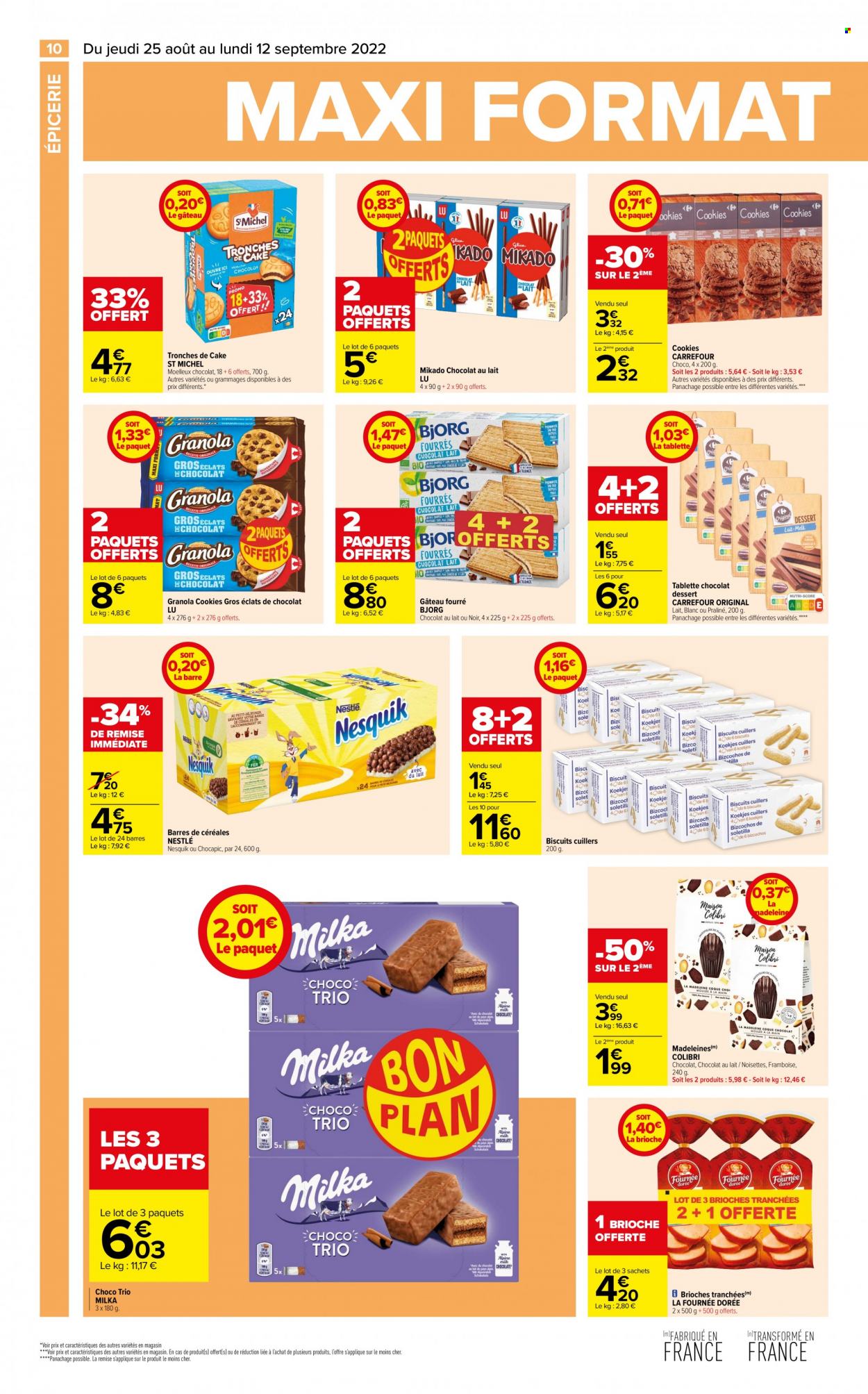 Catalogue Carrefour Hypermarchés - 25/08/2022 - 12/09/2022. Page 10