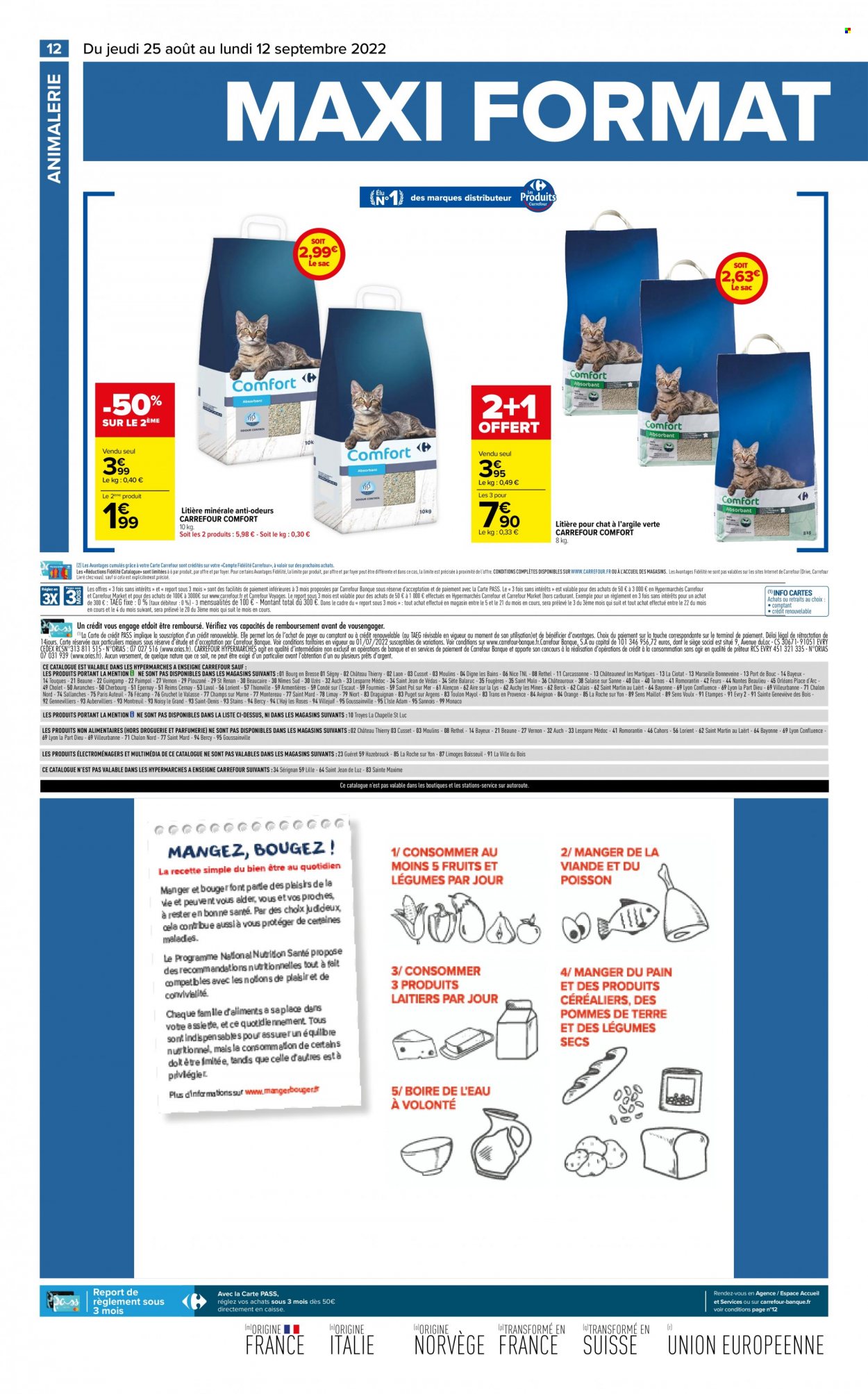 Catalogue Carrefour Hypermarchés - 25/08/2022 - 12/09/2022. Page 12