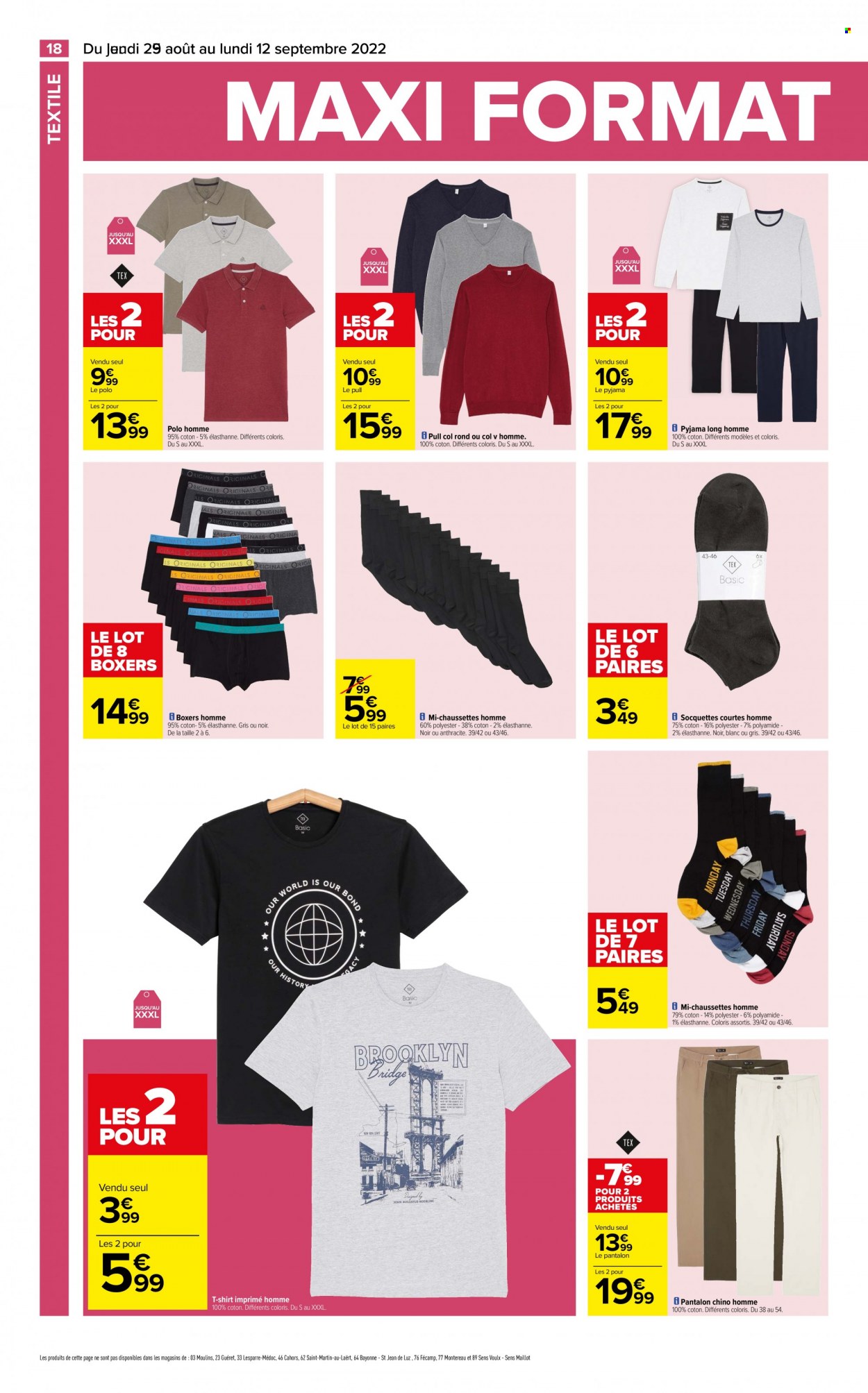 Catalogue Carrefour Hypermarchés - 25/08/2022 - 12/09/2022. Page 18