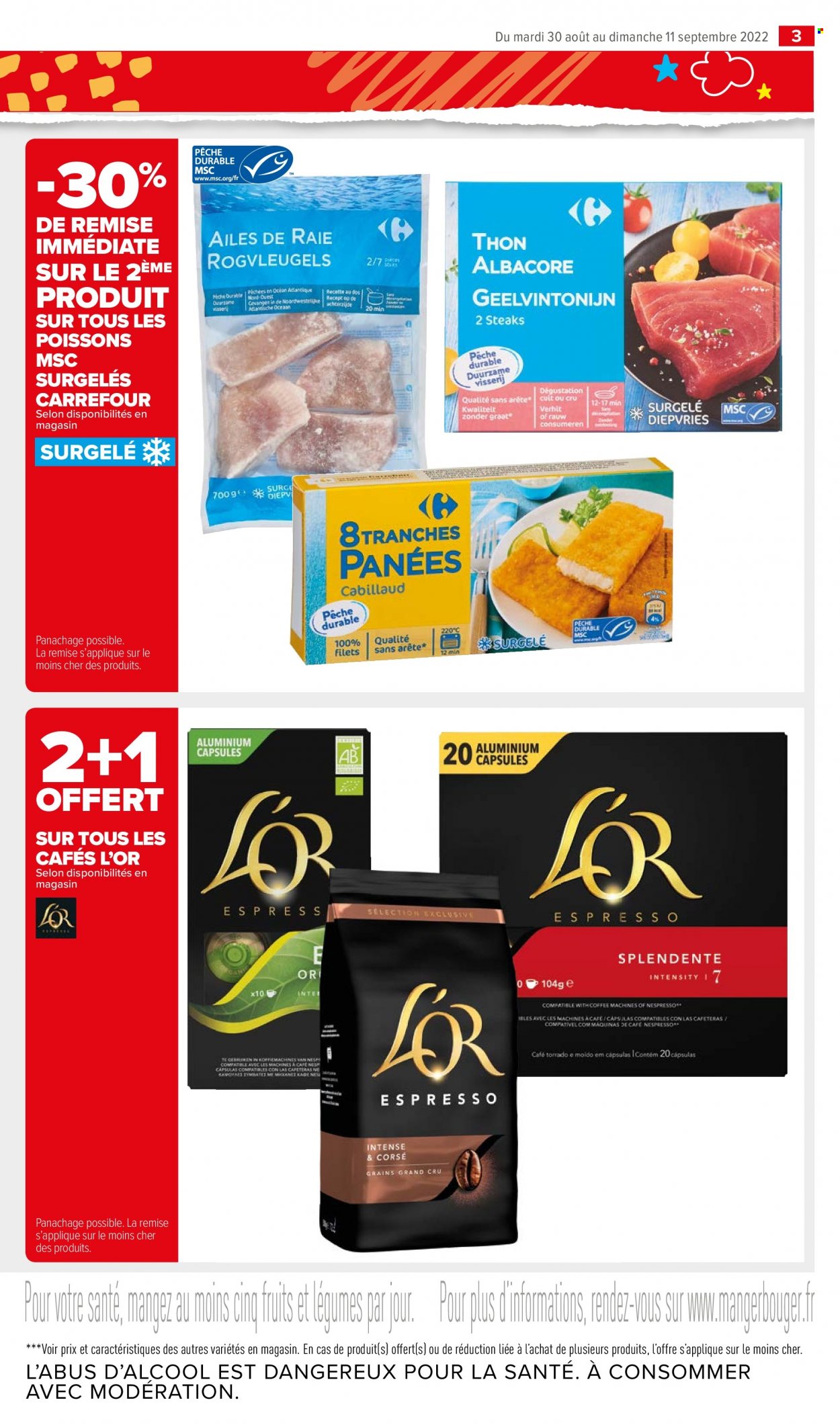 Catalogue Carrefour Market - 30/08/2022 - 11/09/2022. Page 3