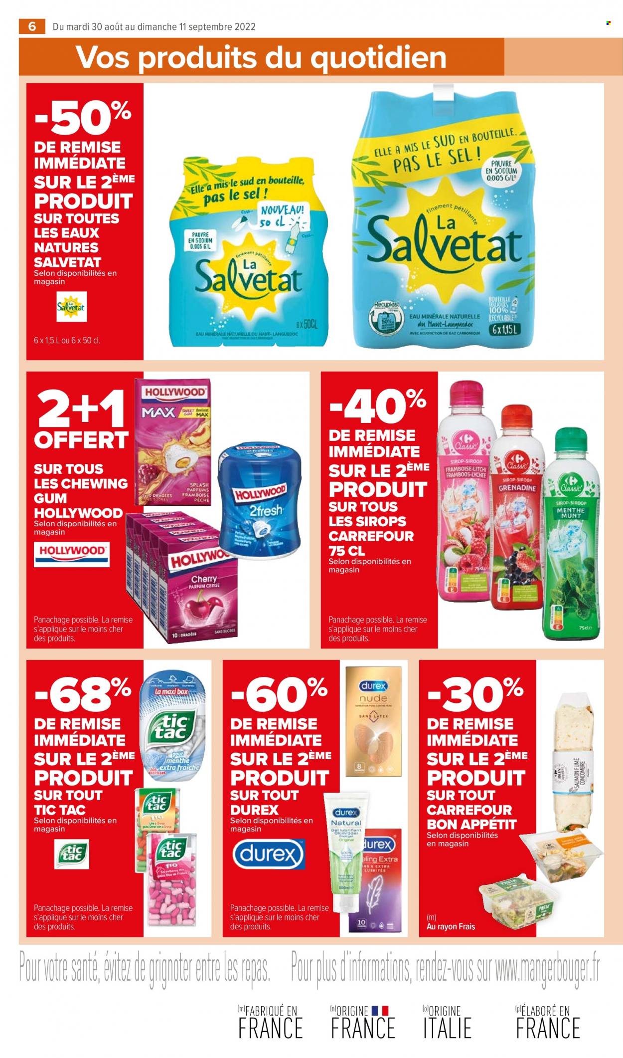 Catalogue Carrefour Market - 30/08/2022 - 11/09/2022. Page 6