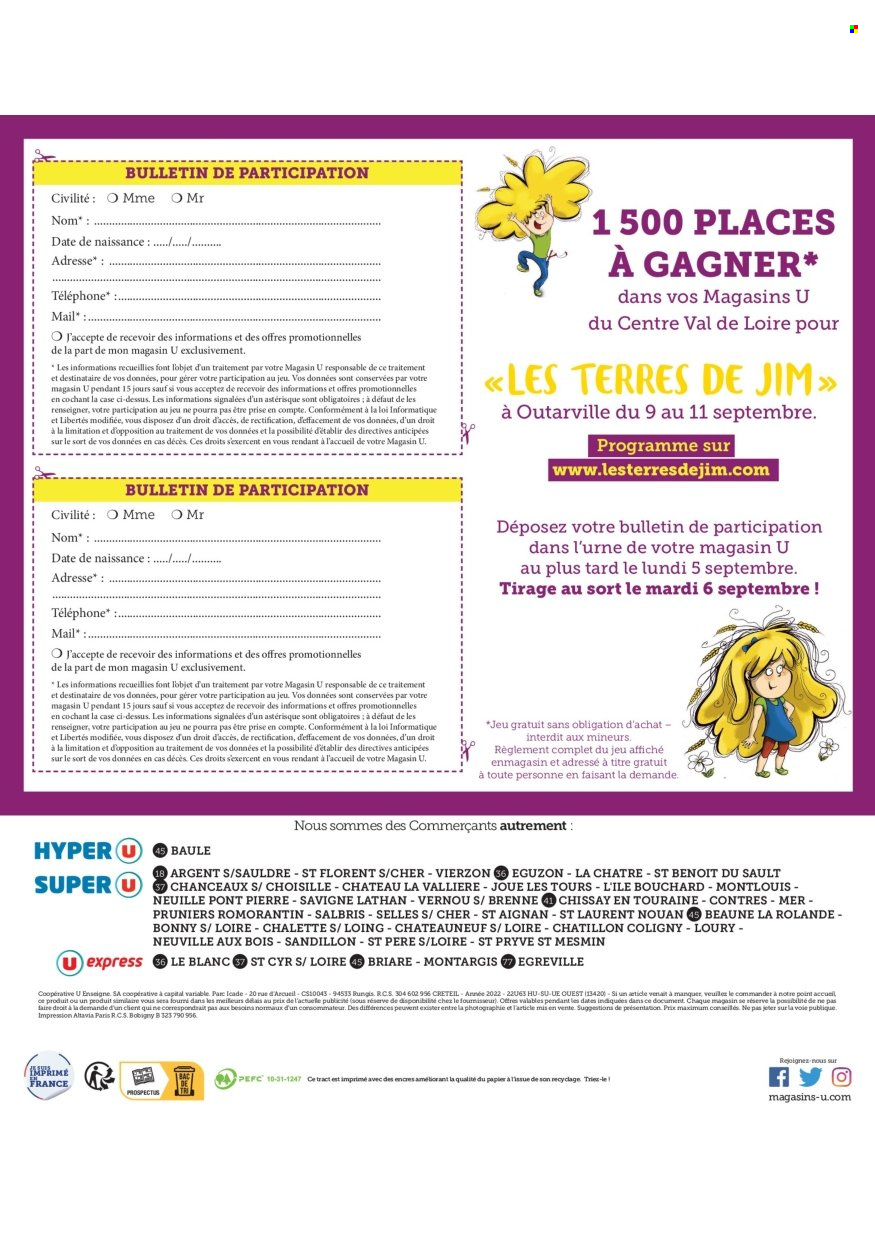 Catalogue Magasins U - 30/08/2022 - 10/09/2022. Page 16