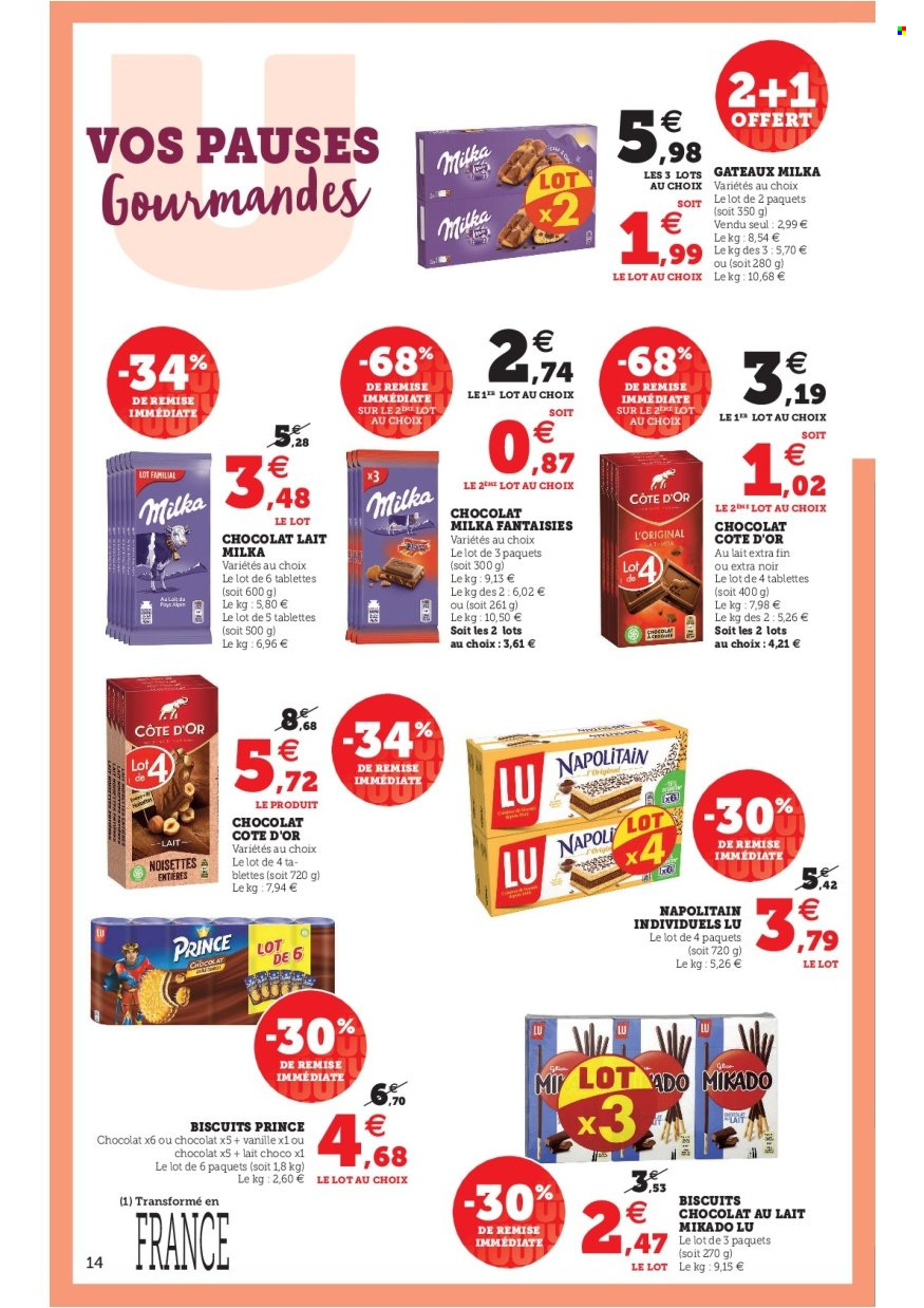 Catalogue SUPER U - 30/08/2022 - 10/09/2022. Page 14