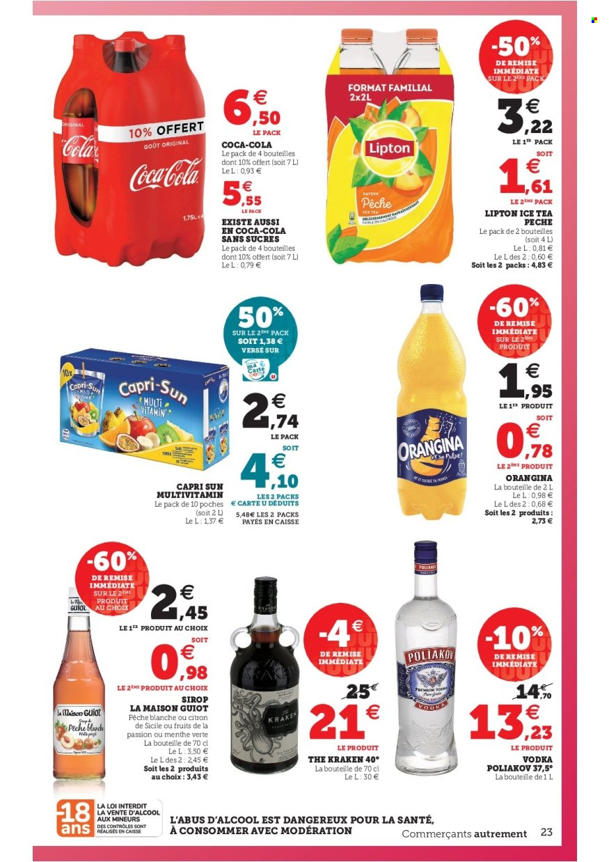 Catalogue SUPER U - 30/08/2022 - 10/09/2022. Page 23