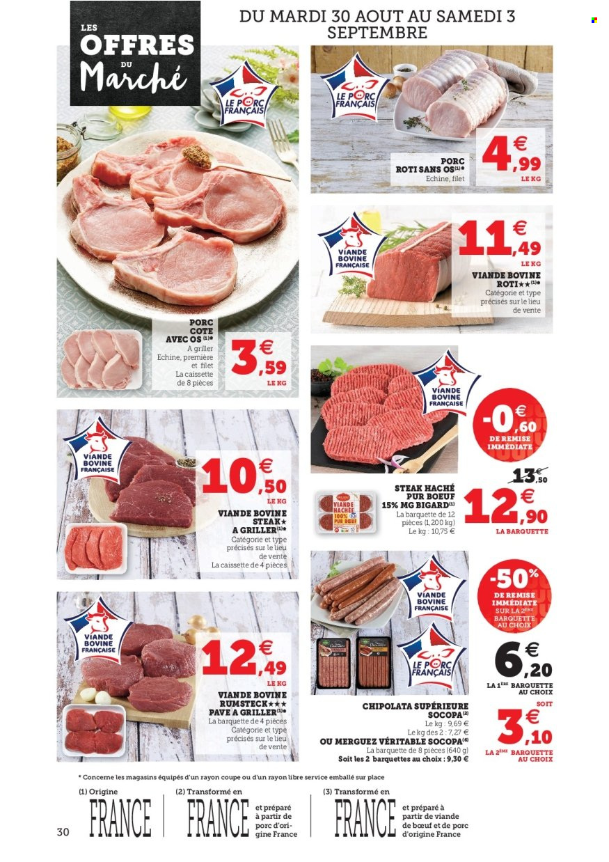 Catalogue SUPER U - 30/08/2022 - 10/09/2022. Page 30