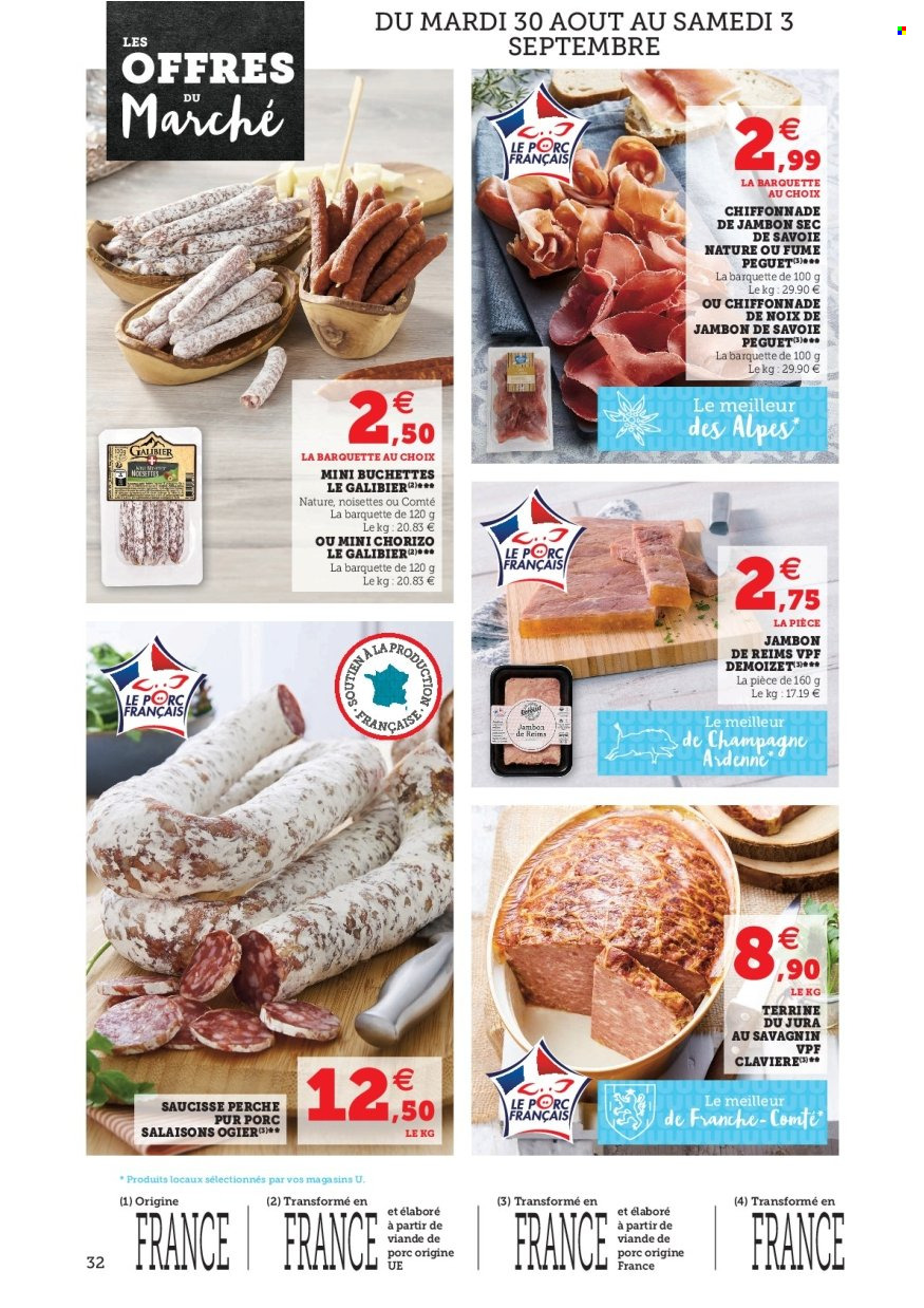 Catalogue SUPER U - 30/08/2022 - 10/09/2022. Page 32
