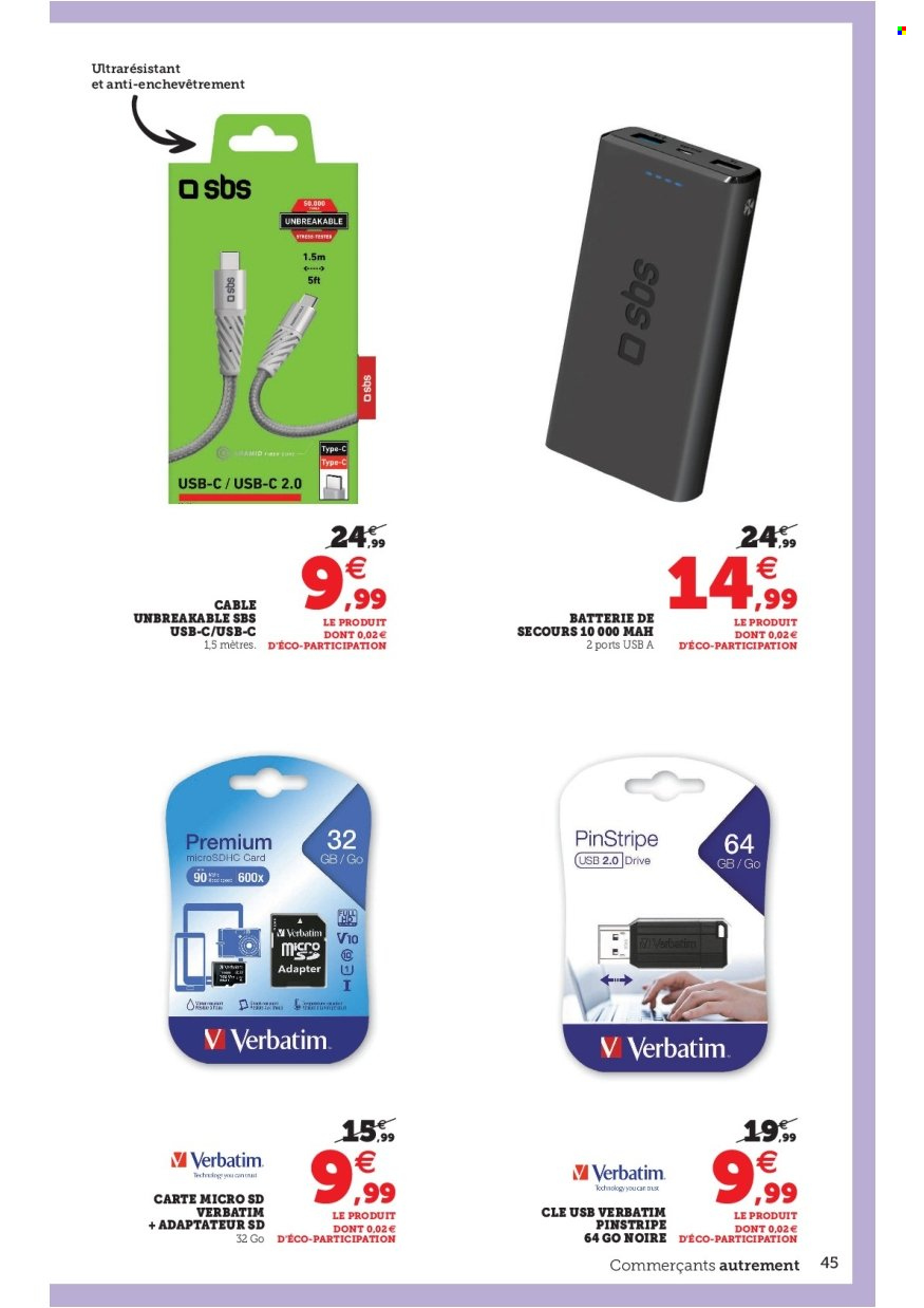 Catalogue SUPER U - 30/08/2022 - 10/09/2022. Page 45
