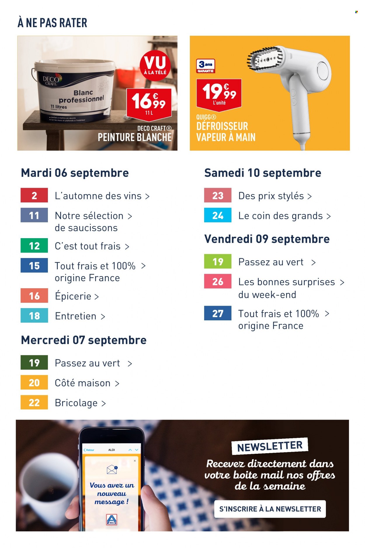Catalogue ALDI - 06/09/2022 - 12/09/2022. Page 3