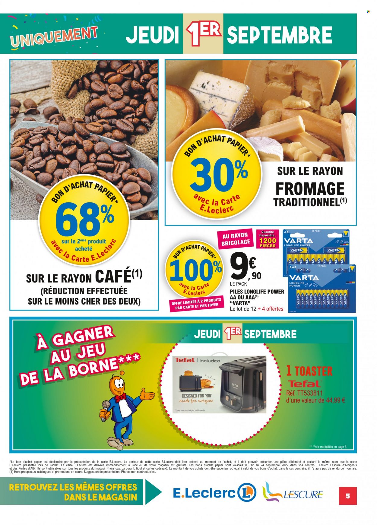 Catalogue E.Leclerc - 31/08/2022 - 10/09/2022. Page 5