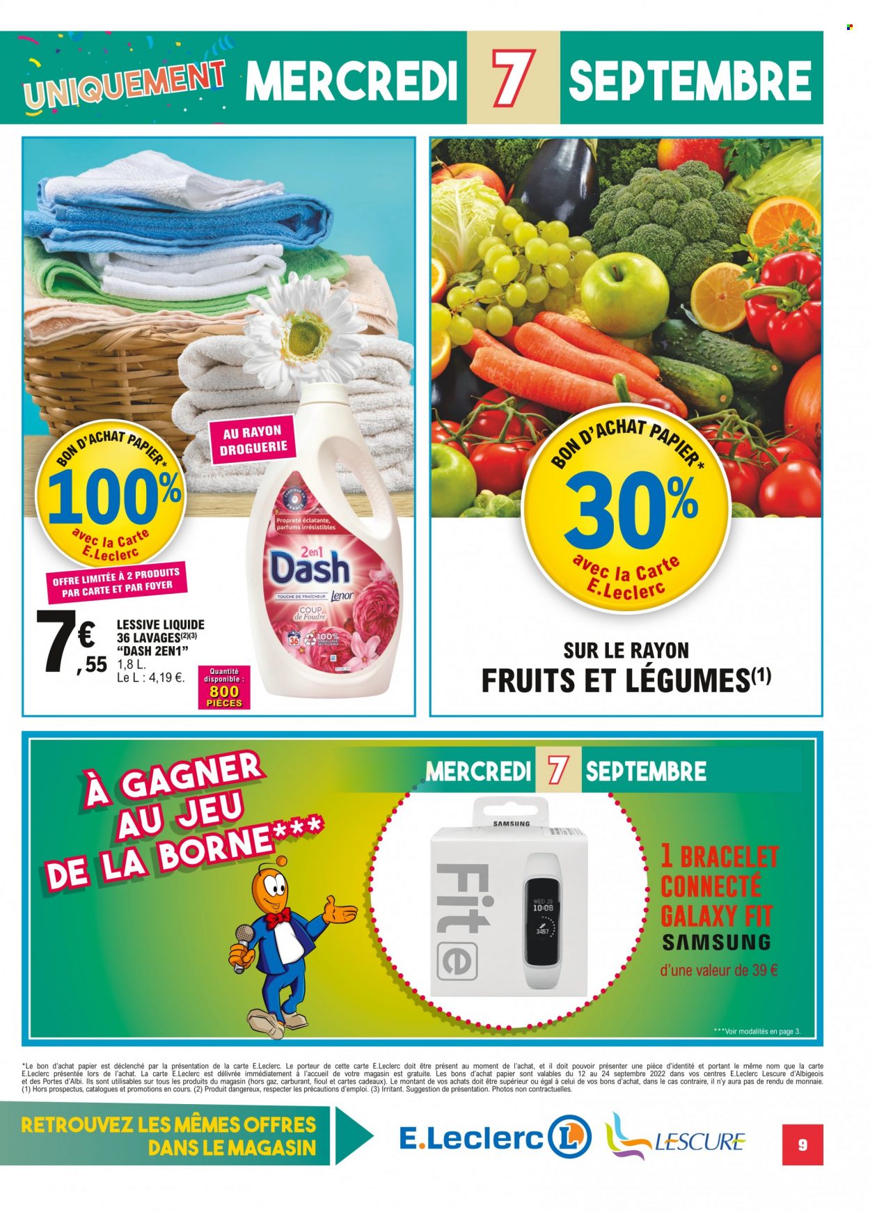 Catalogue E.Leclerc - 31/08/2022 - 10/09/2022. Page 9