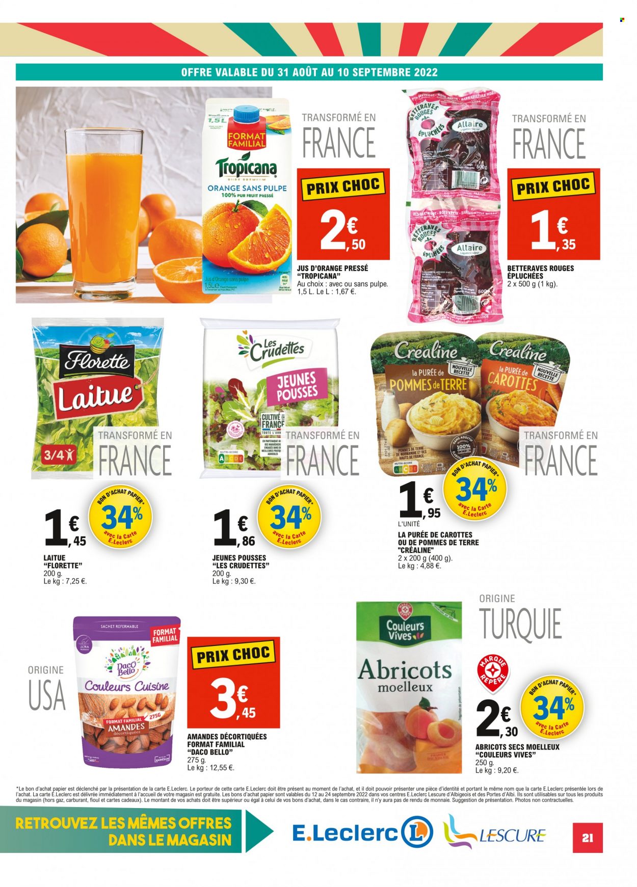 Catalogue E.Leclerc - 31/08/2022 - 10/09/2022. Page 21