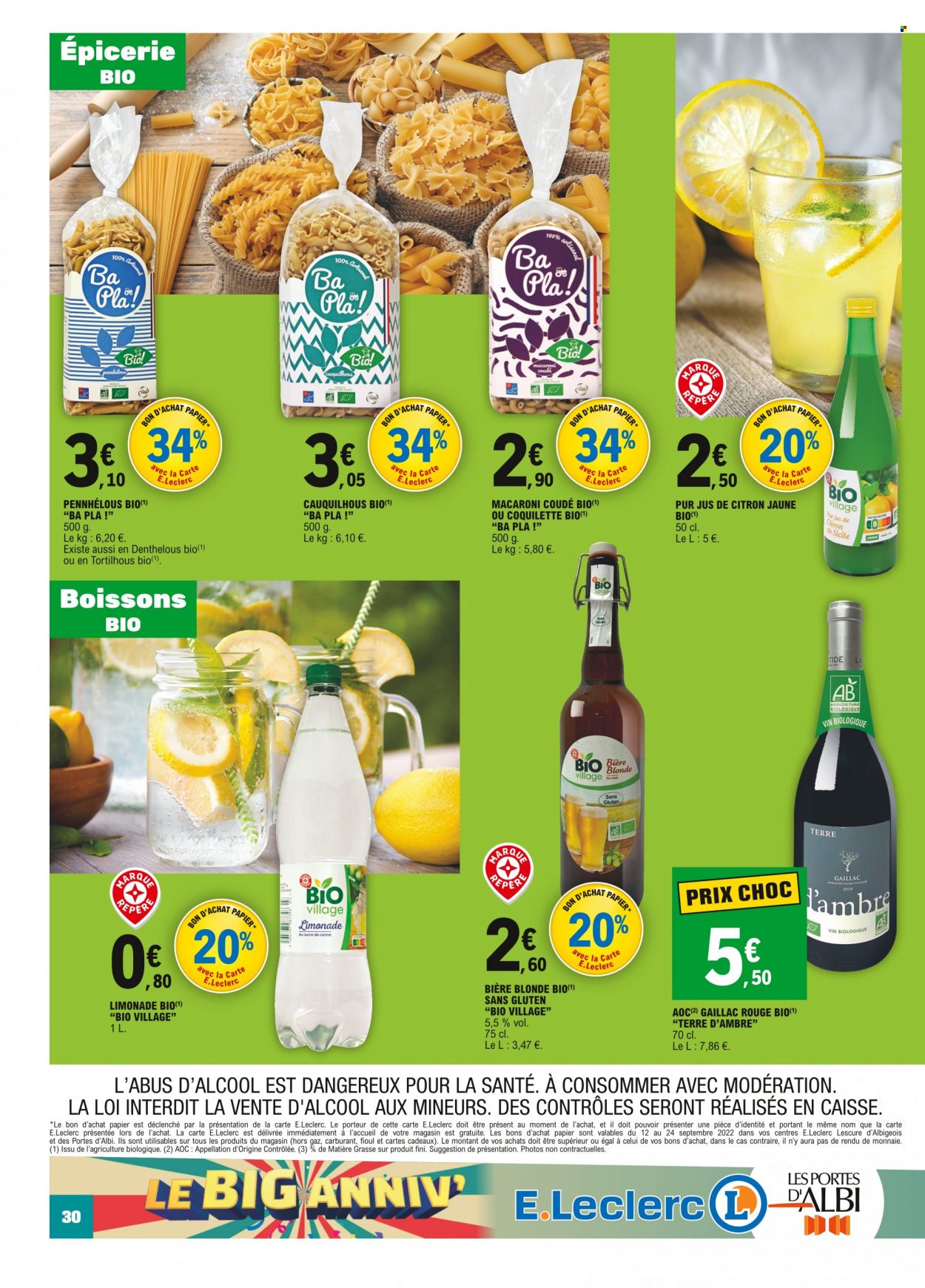 Catalogue E.Leclerc - 31/08/2022 - 10/09/2022. Page 30