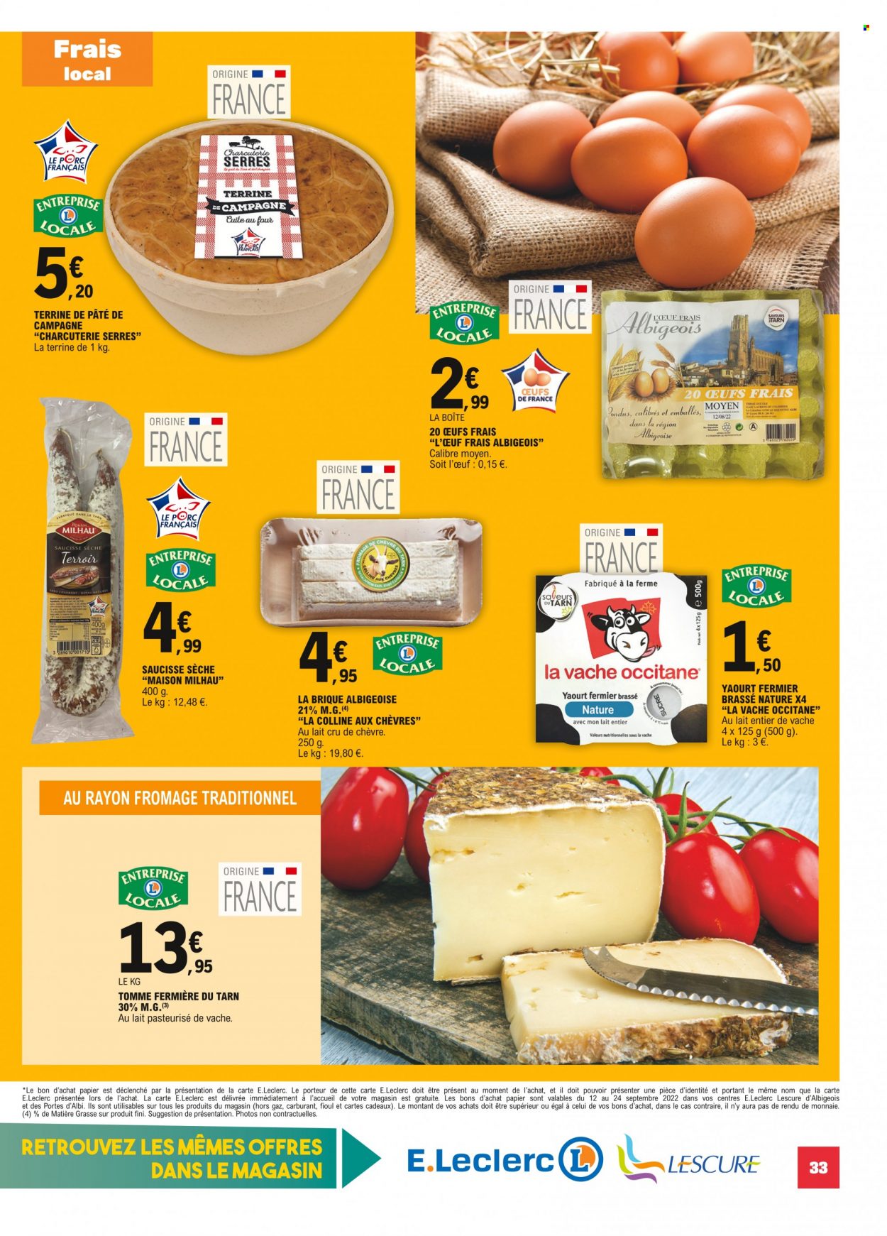 Catalogue E.Leclerc - 31/08/2022 - 10/09/2022. Page 33