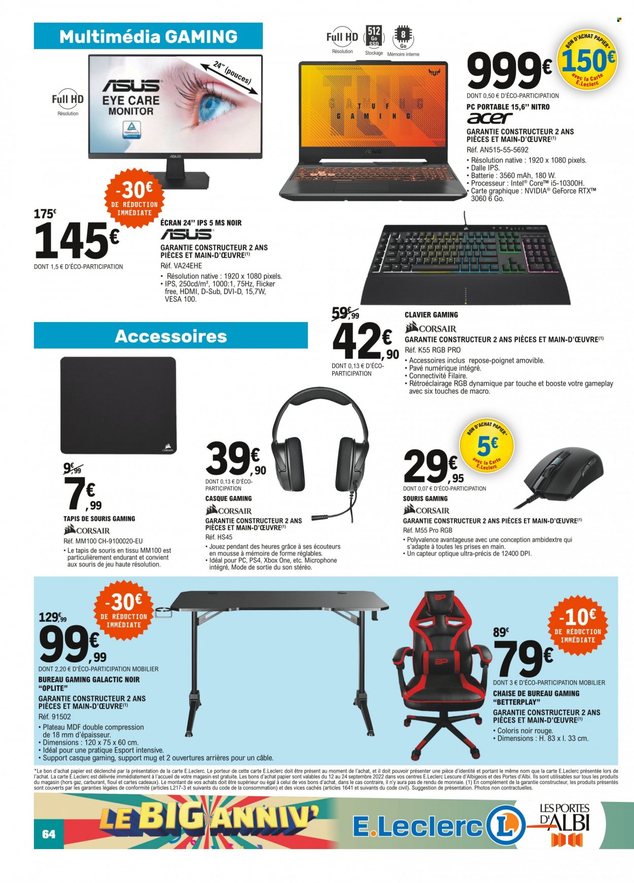 Catalogue E.Leclerc - 31/08/2022 - 10/09/2022. Page 64