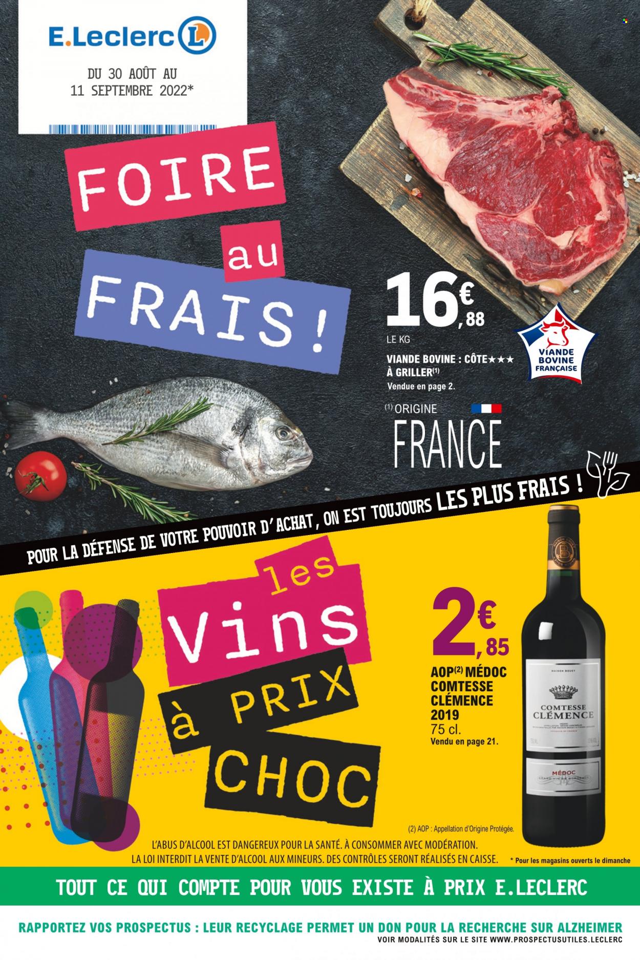Catalogue E.Leclerc - 30/08/2022 - 11/09/2022. Page 1