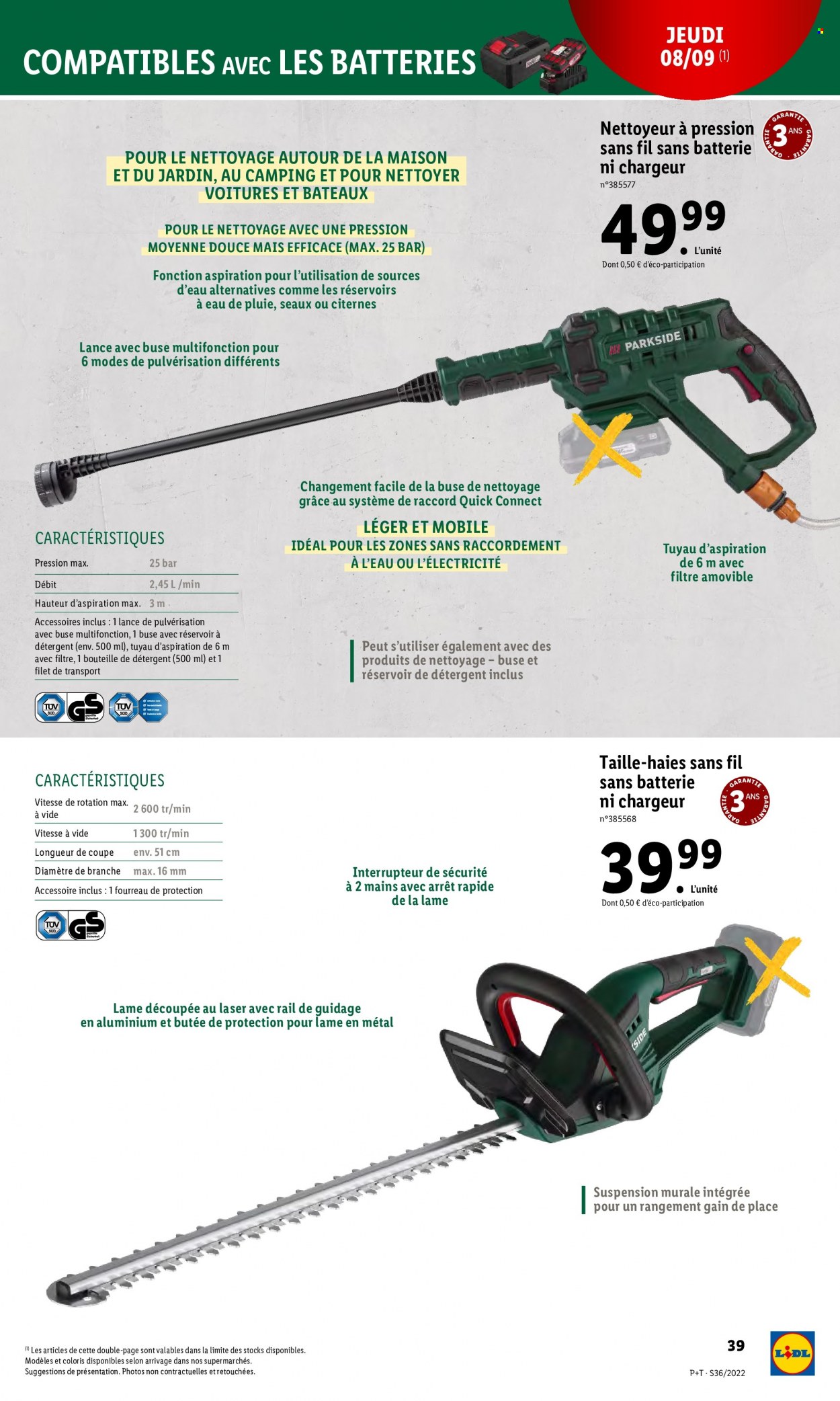 Catalogue Lidl - 07/09/2022 - 13/09/2022. Page 45