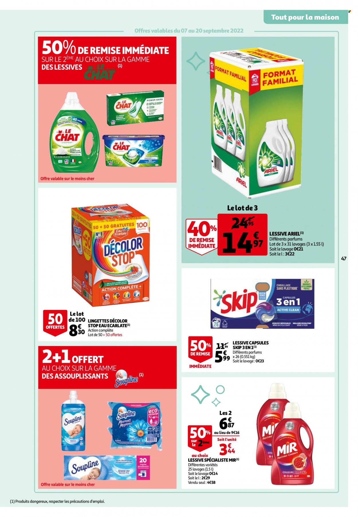 Catalogue Auchan - 07/09/2022 - 13/09/2022. Page 49