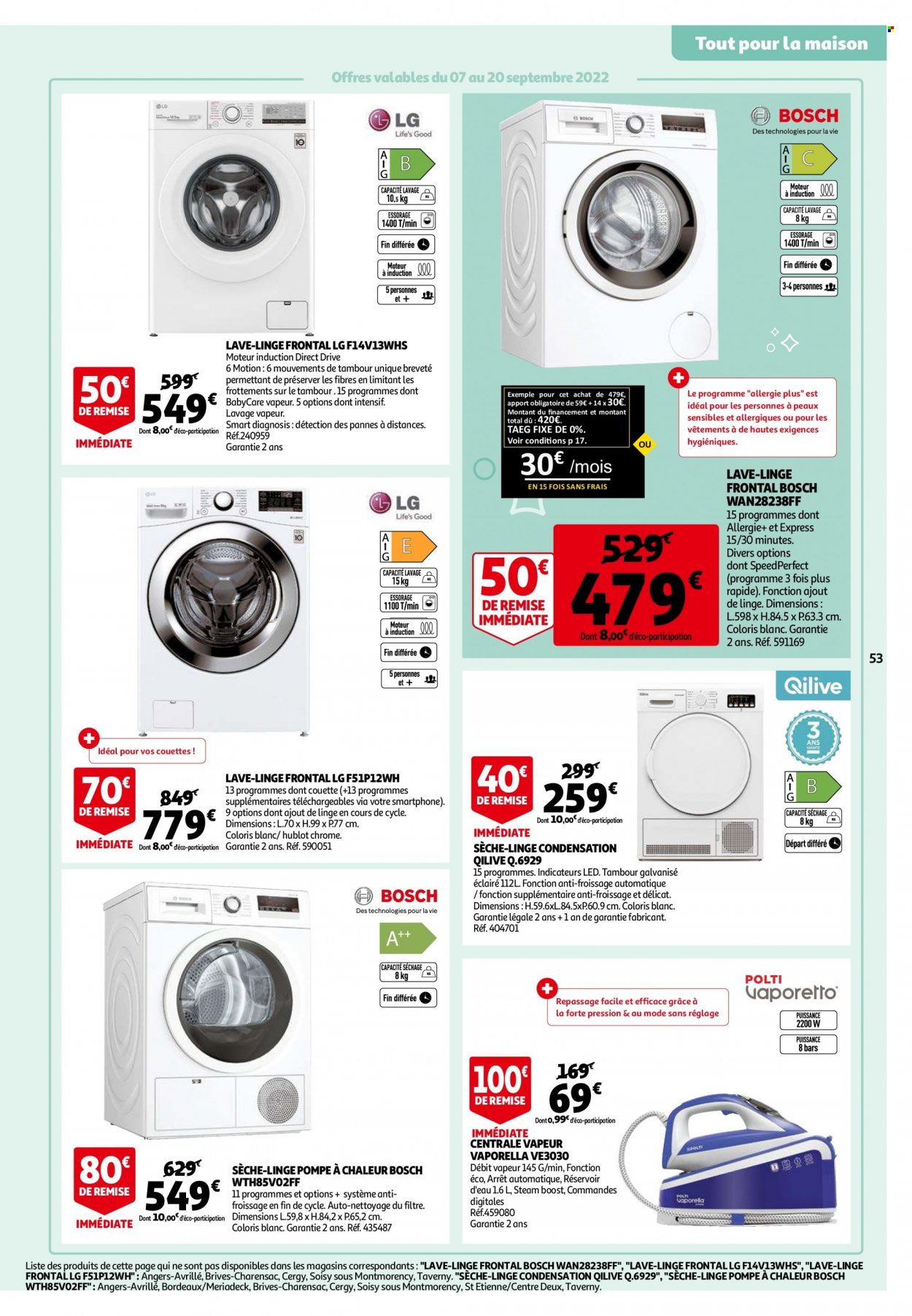 Catalogue Auchan - 07/09/2022 - 13/09/2022. Page 55