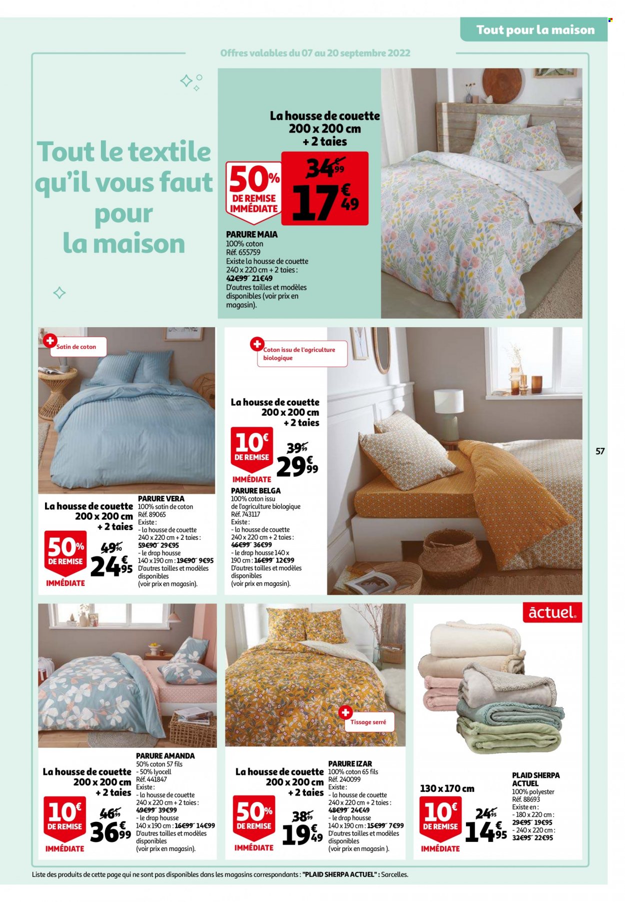 Catalogue Auchan - 07/09/2022 - 13/09/2022. Page 59