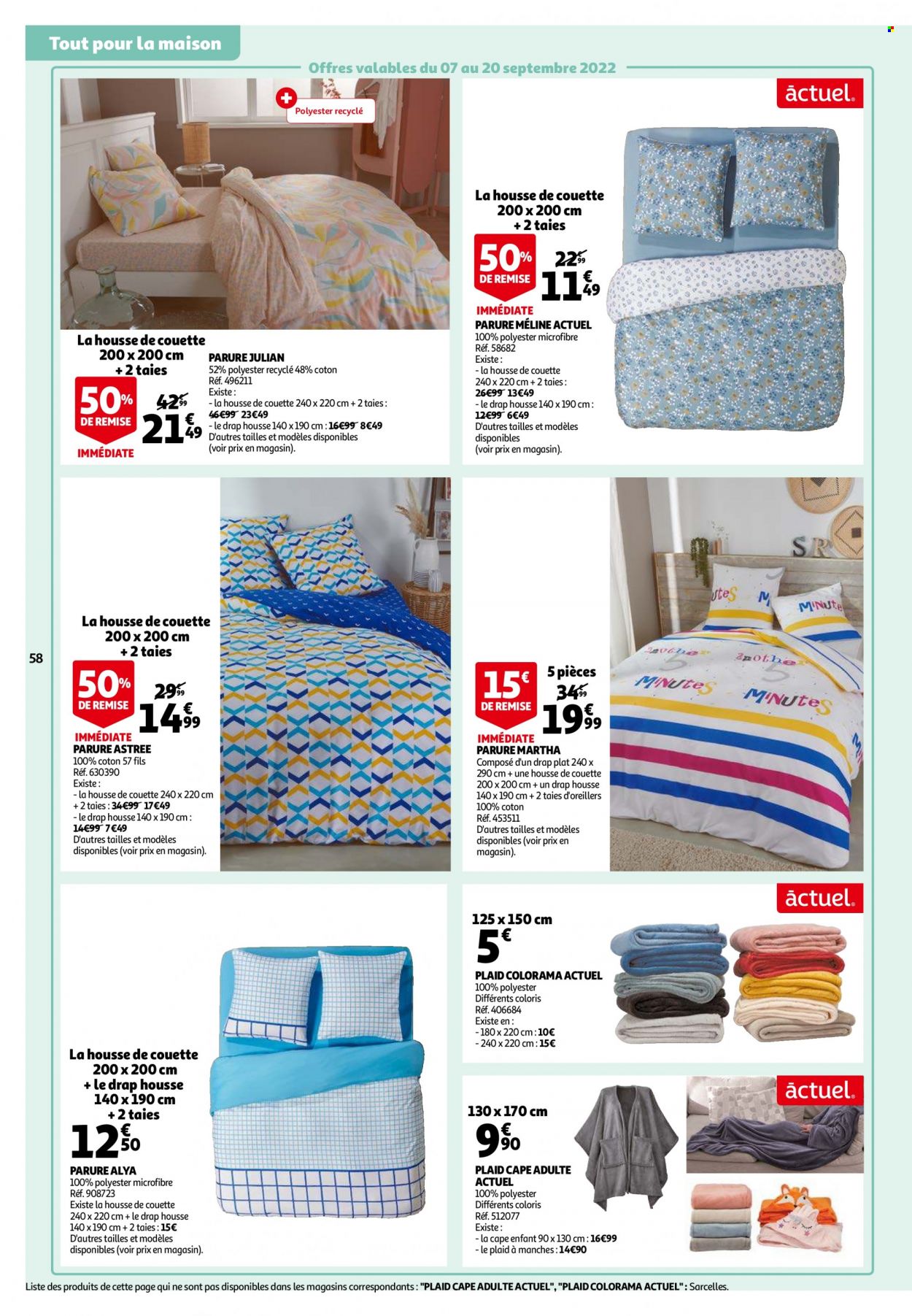 Catalogue Auchan - 07/09/2022 - 13/09/2022. Page 60