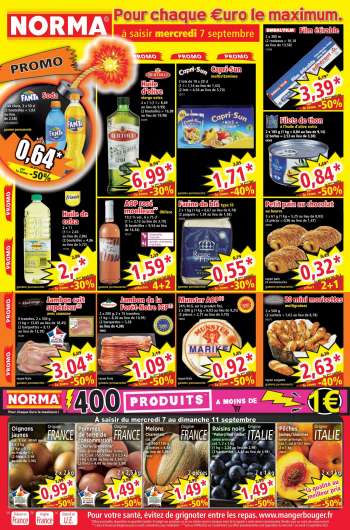 Catalogue Norma - 07/09/2022 - 12/09/2022.