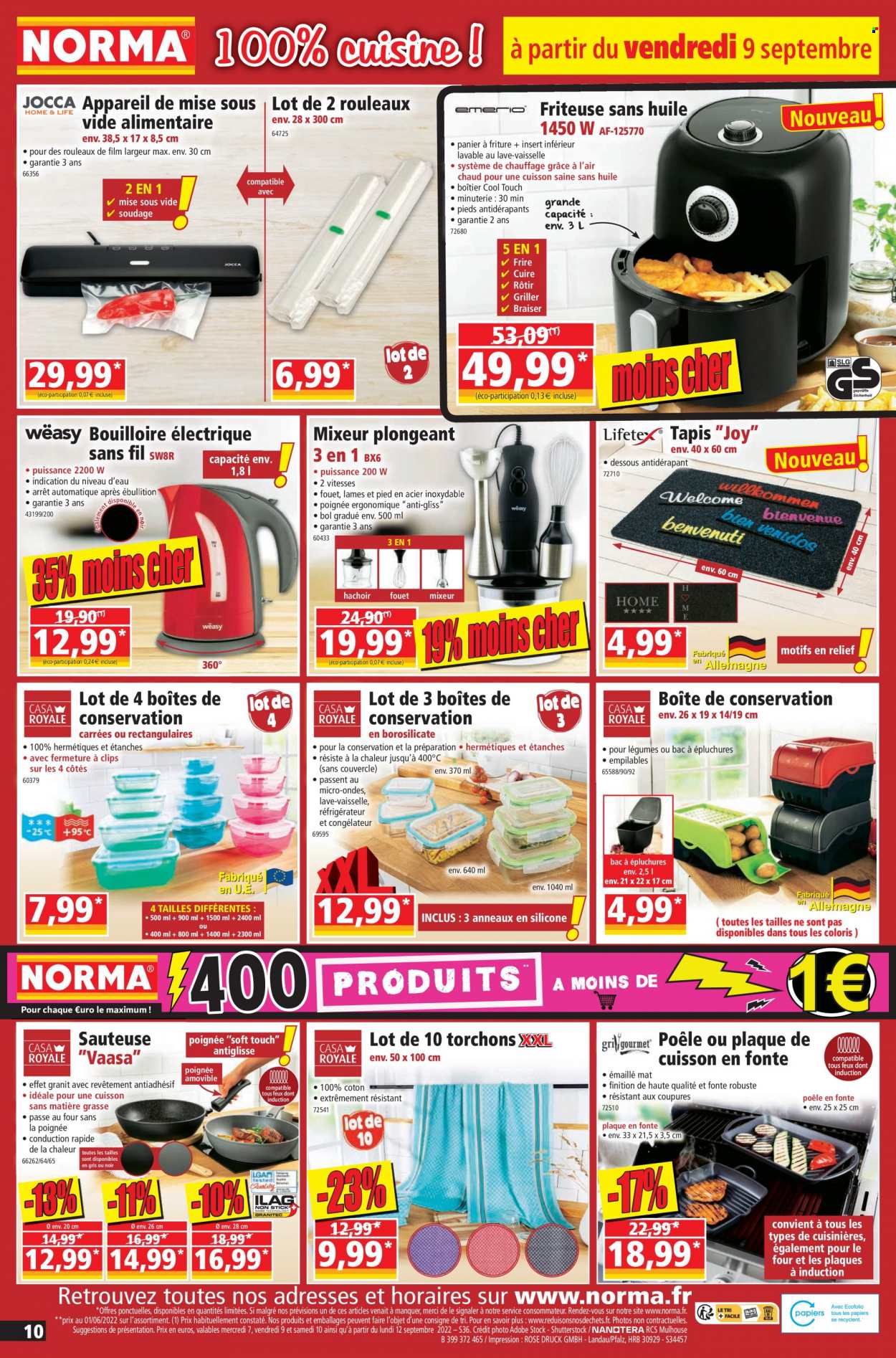 Catalogue Norma - 07/09/2022 - 12/09/2022. Page 10