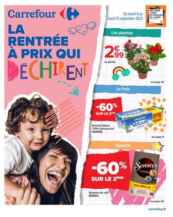 Catalogue Carrefour Hypermarchés - 06/09/2022 - 12/09/2022.