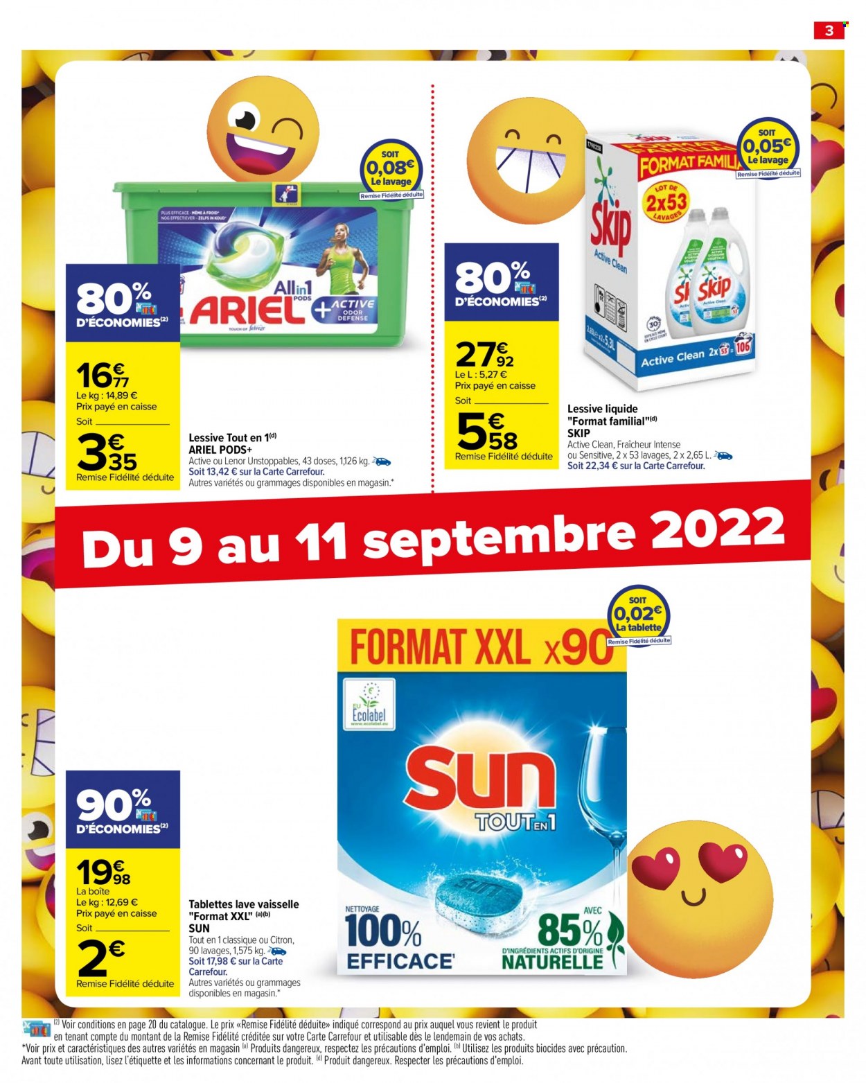 Catalogue Carrefour Hypermarchés - 06/09/2022 - 12/09/2022. Page 7