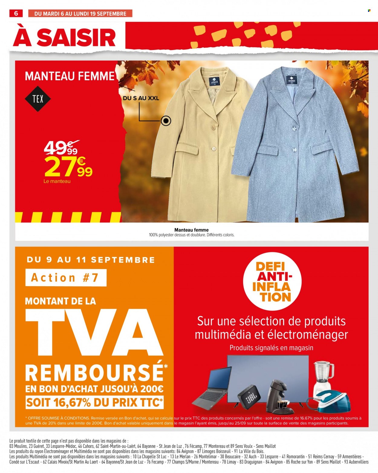 Catalogue Carrefour Hypermarchés - 06/09/2022 - 12/09/2022. Page 10