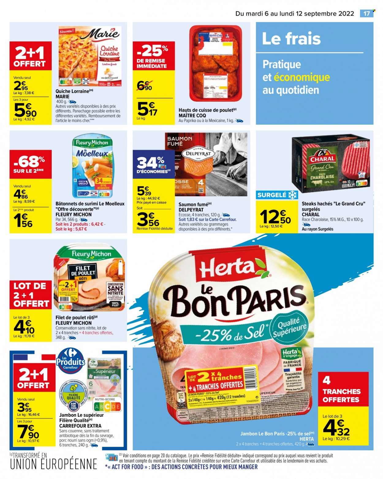 Catalogue Carrefour Hypermarchés - 06/09/2022 - 12/09/2022. Page 21