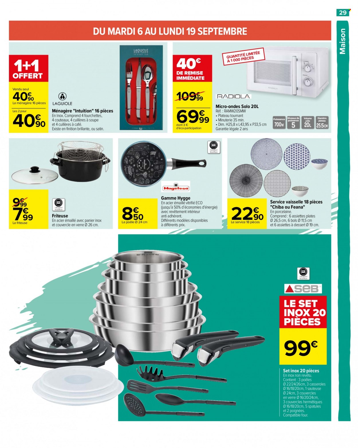Catalogue Carrefour Hypermarchés - 06/09/2022 - 12/09/2022. Page 33