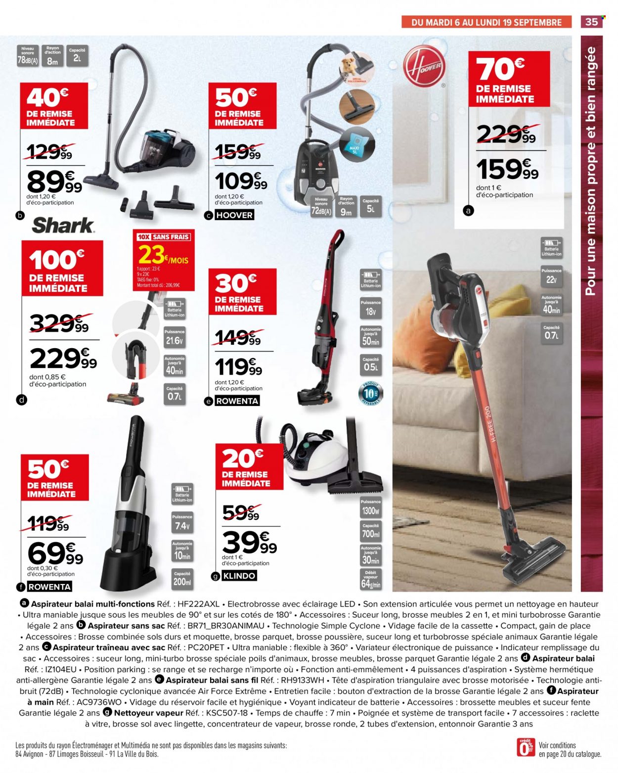 Catalogue Carrefour Hypermarchés - 06/09/2022 - 12/09/2022. Page 39