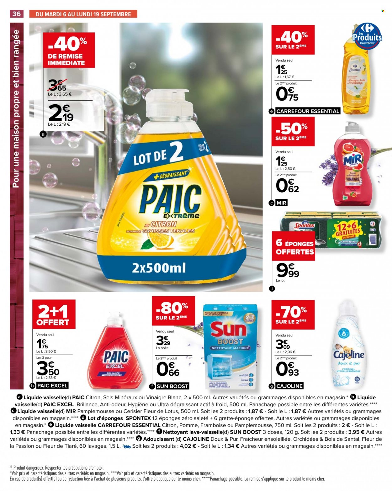 Catalogue Carrefour Hypermarchés - 06/09/2022 - 12/09/2022. Page 40