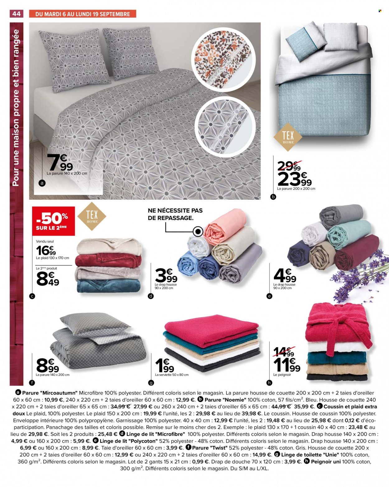 Catalogue Carrefour Hypermarchés - 06/09/2022 - 12/09/2022. Page 48