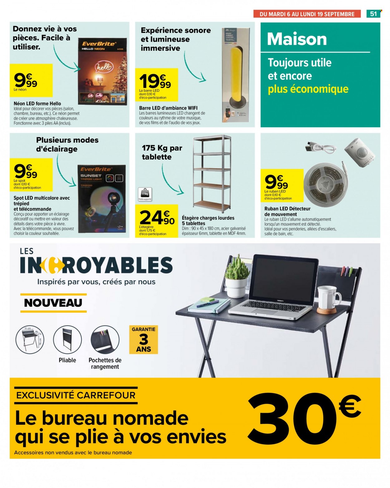 Catalogue Carrefour Hypermarchés - 06/09/2022 - 12/09/2022. Page 55