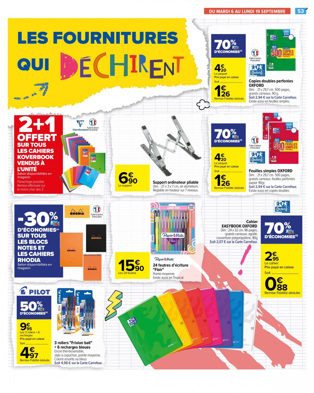 Catalogue Carrefour Hypermarchés - 06/09/2022 - 12/09/2022. Page 57