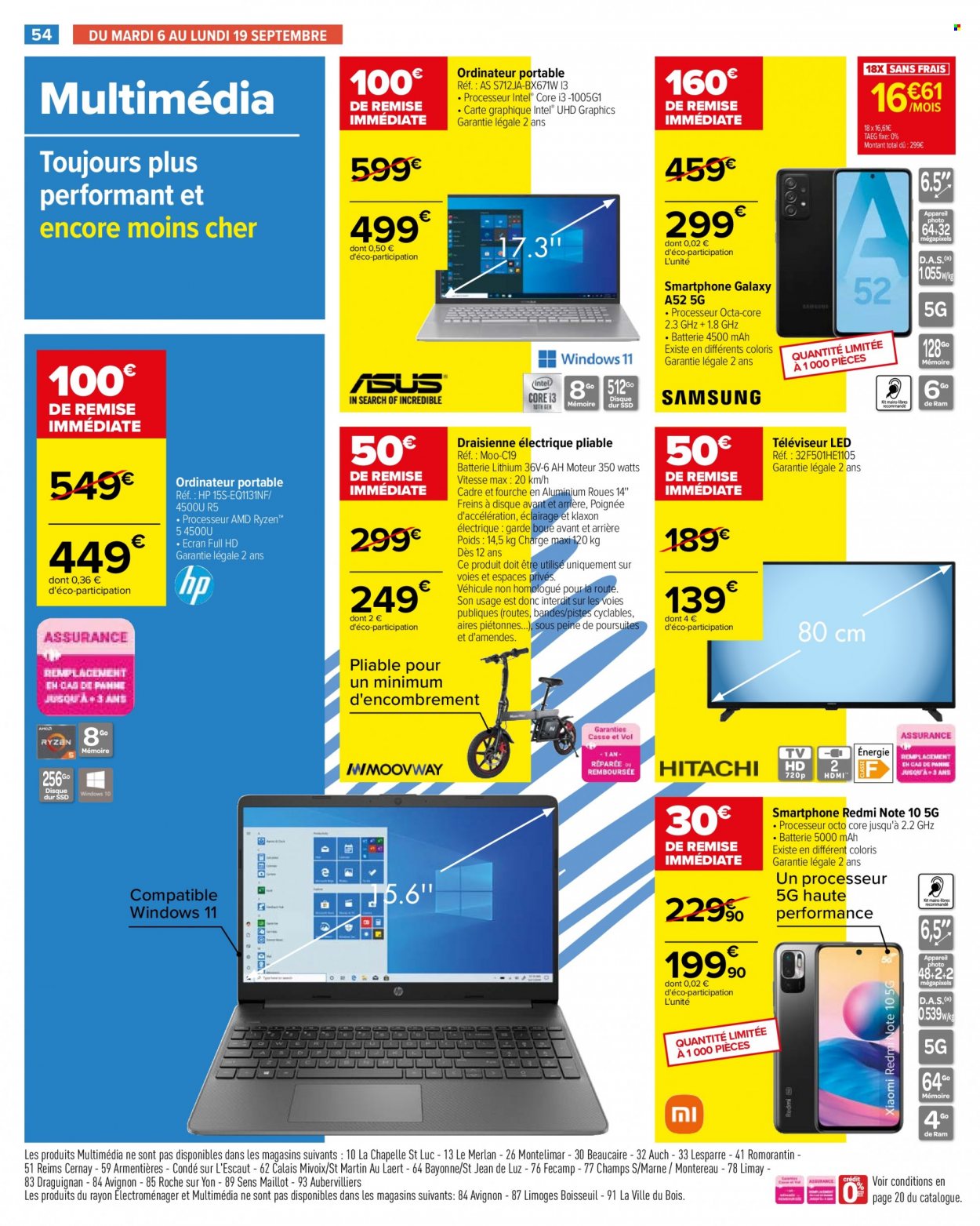 Catalogue Carrefour Hypermarchés - 06/09/2022 - 12/09/2022. Page 58