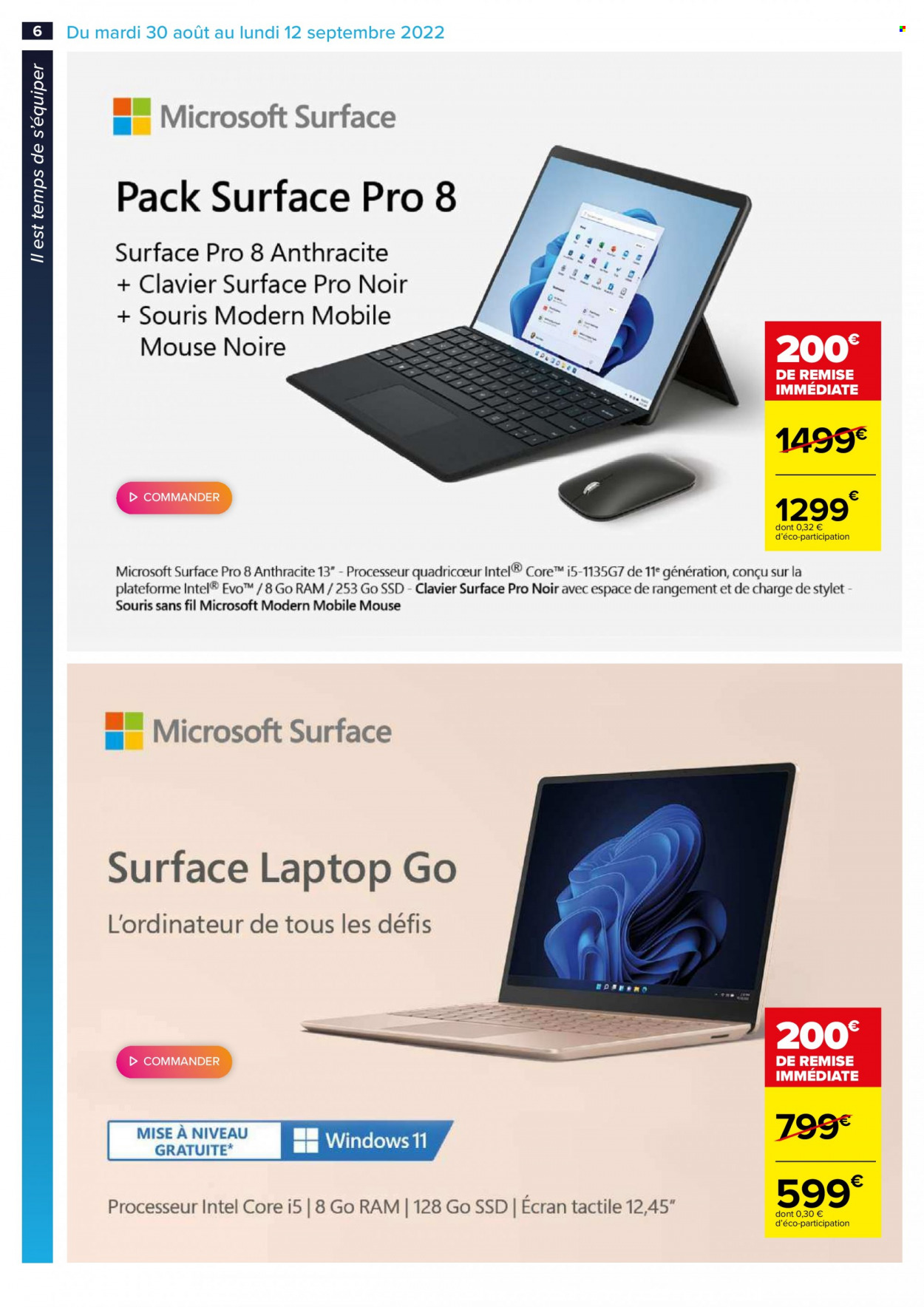 Catalogue Carrefour Hypermarchés - 30/08/2022 - 12/09/2022. Page 6