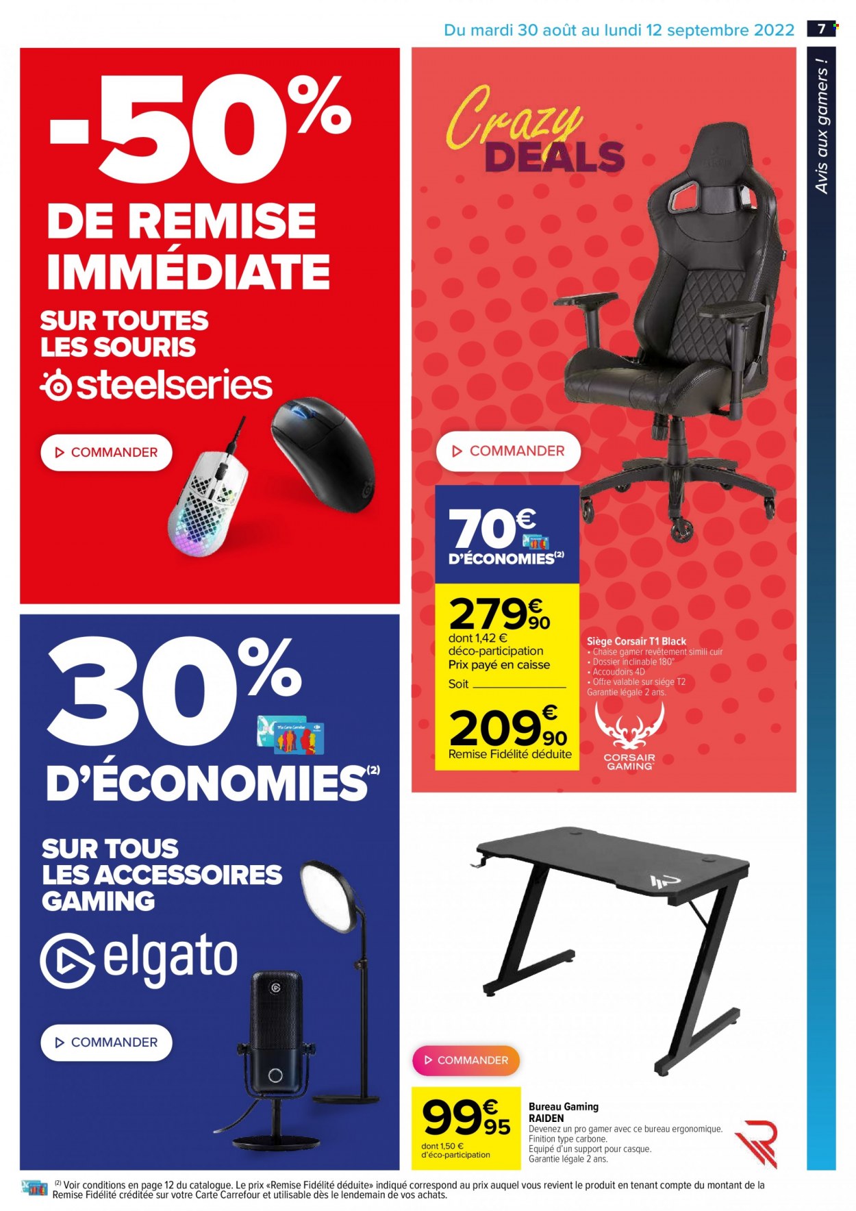 Catalogue Carrefour Hypermarchés - 30/08/2022 - 12/09/2022. Page 7