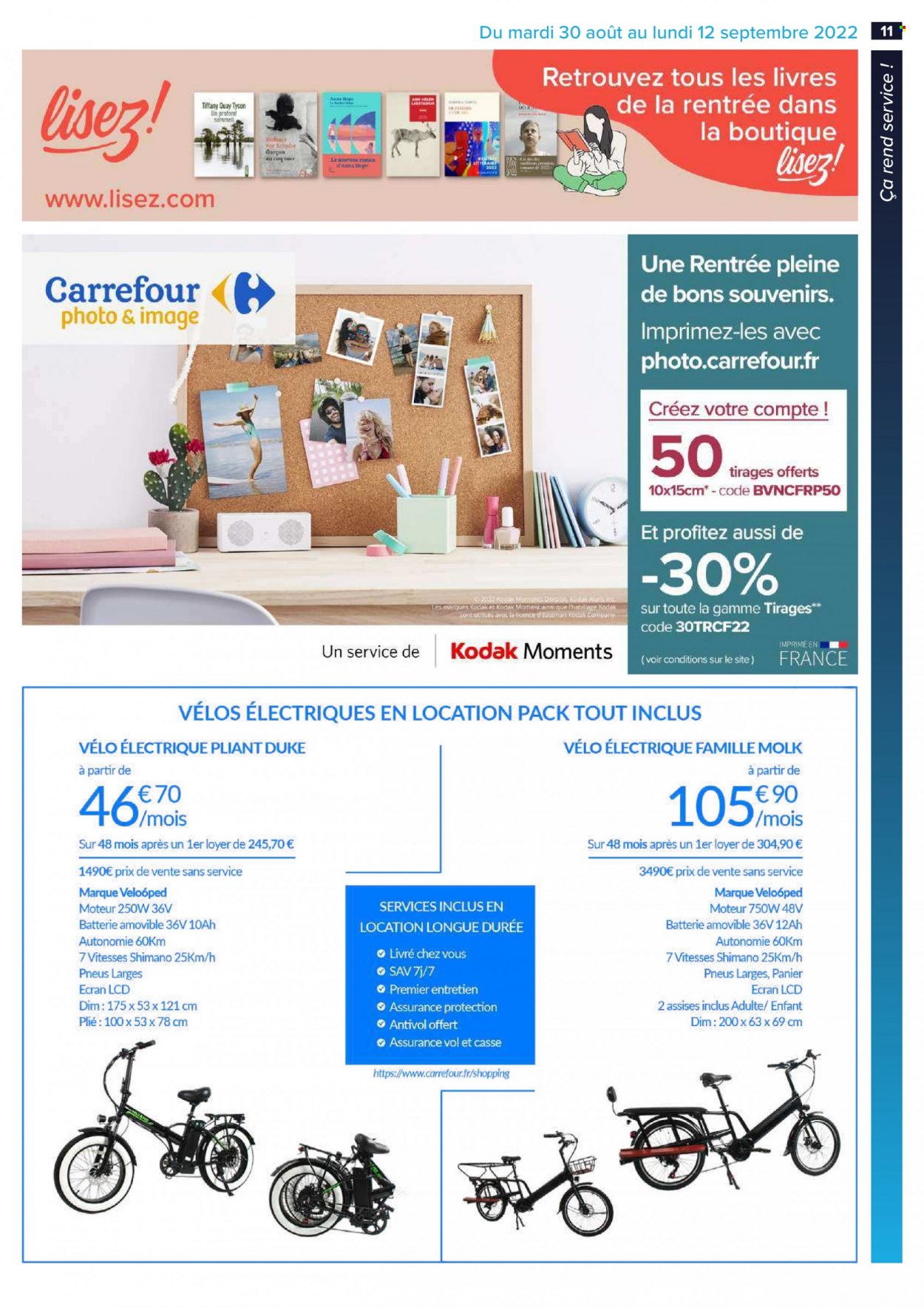 Catalogue Carrefour Hypermarchés - 30/08/2022 - 12/09/2022. Page 11