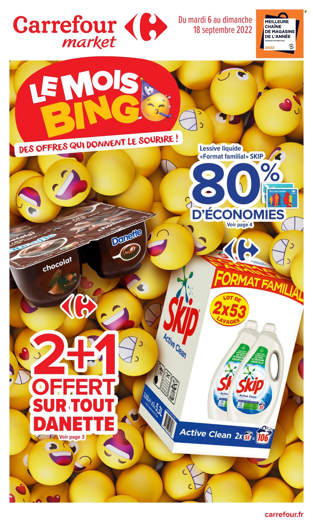 Catalogue Carrefour Market - 06/09/2022 - 18/09/2022. Page 1