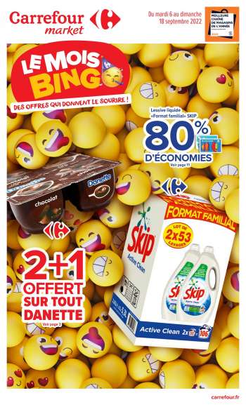 Catalogue Carrefour Market - 06/09/2022 - 18/09/2022.
