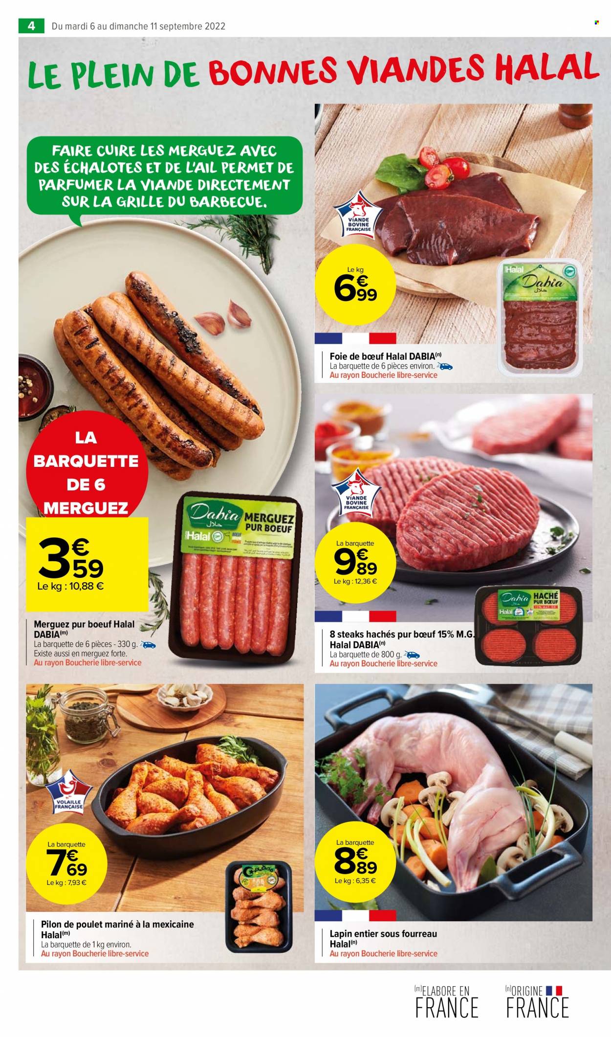 Catalogue Carrefour Market - 06/09/2022 - 11/09/2022. Page 4