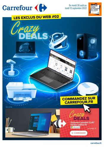 Catalogue Carrefour Hypermarchés - 30/08/2022 - 12/09/2022.