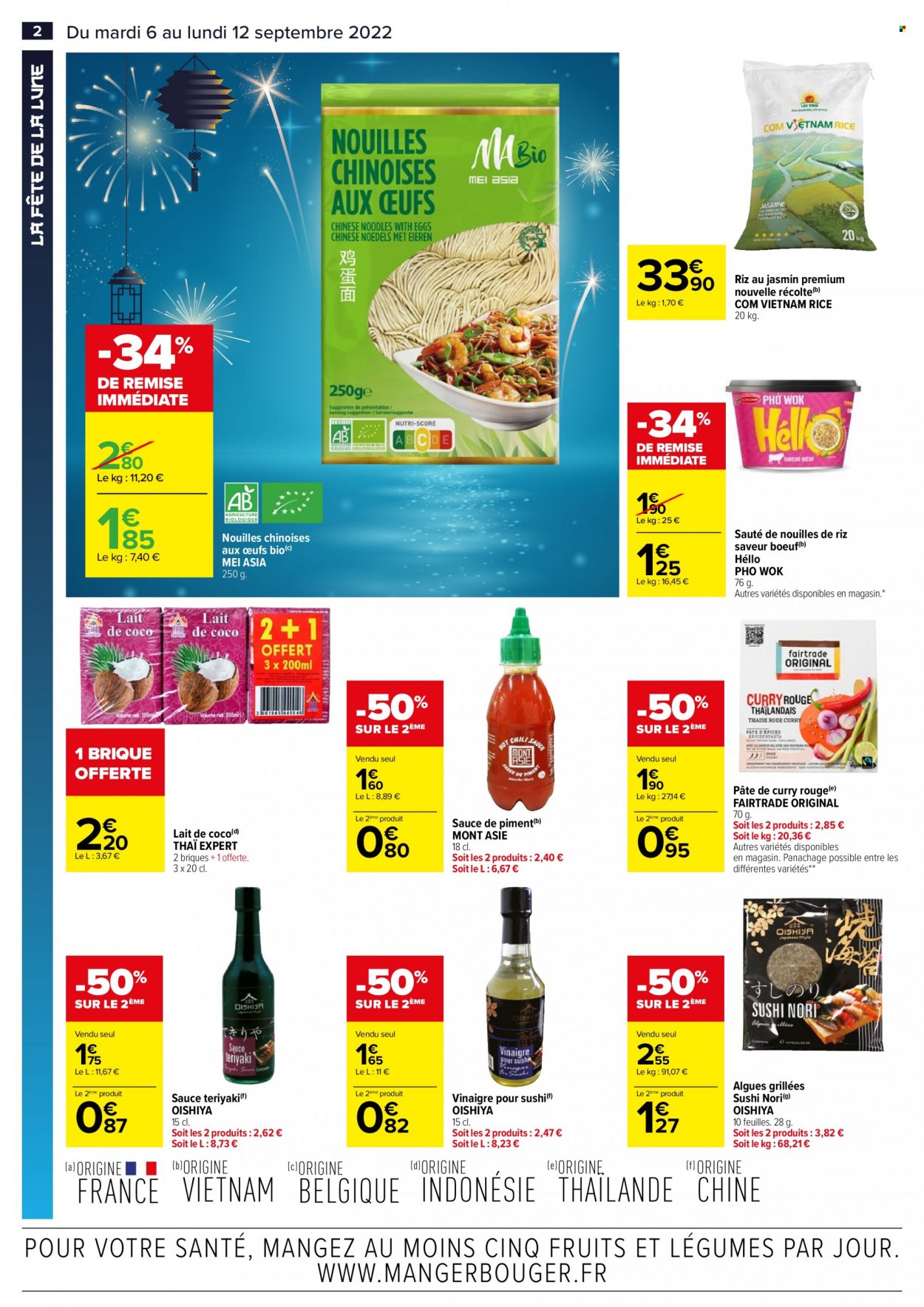 Catalogue Carrefour Hypermarchés - 06/09/2022 - 12/09/2022. Page 2