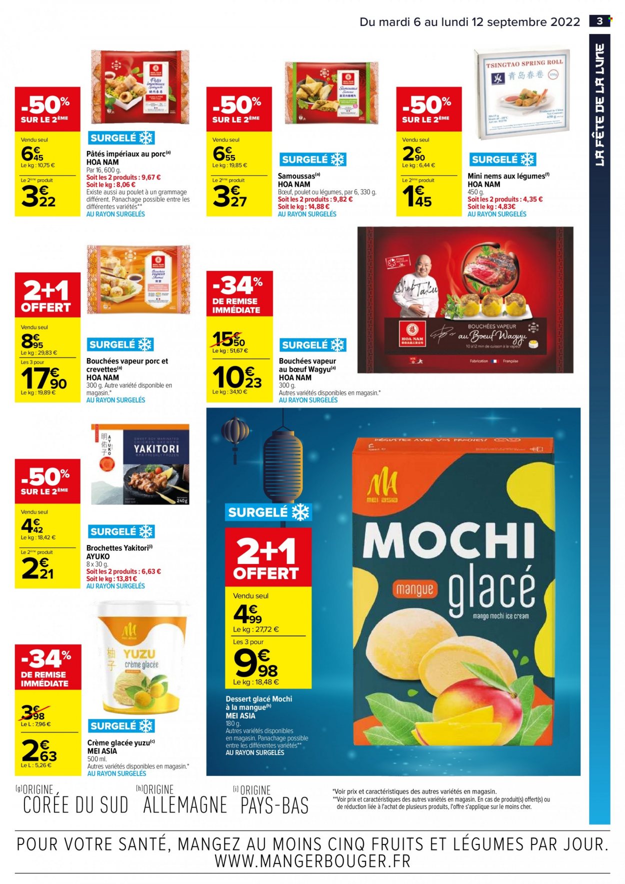 Catalogue Carrefour Hypermarchés - 06/09/2022 - 12/09/2022. Page 3
