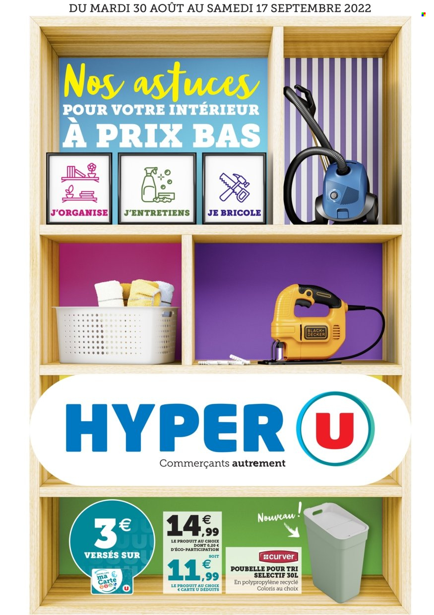 Catalogue HYPER U - 30/08/2022 - 17/09/2022. Page 1